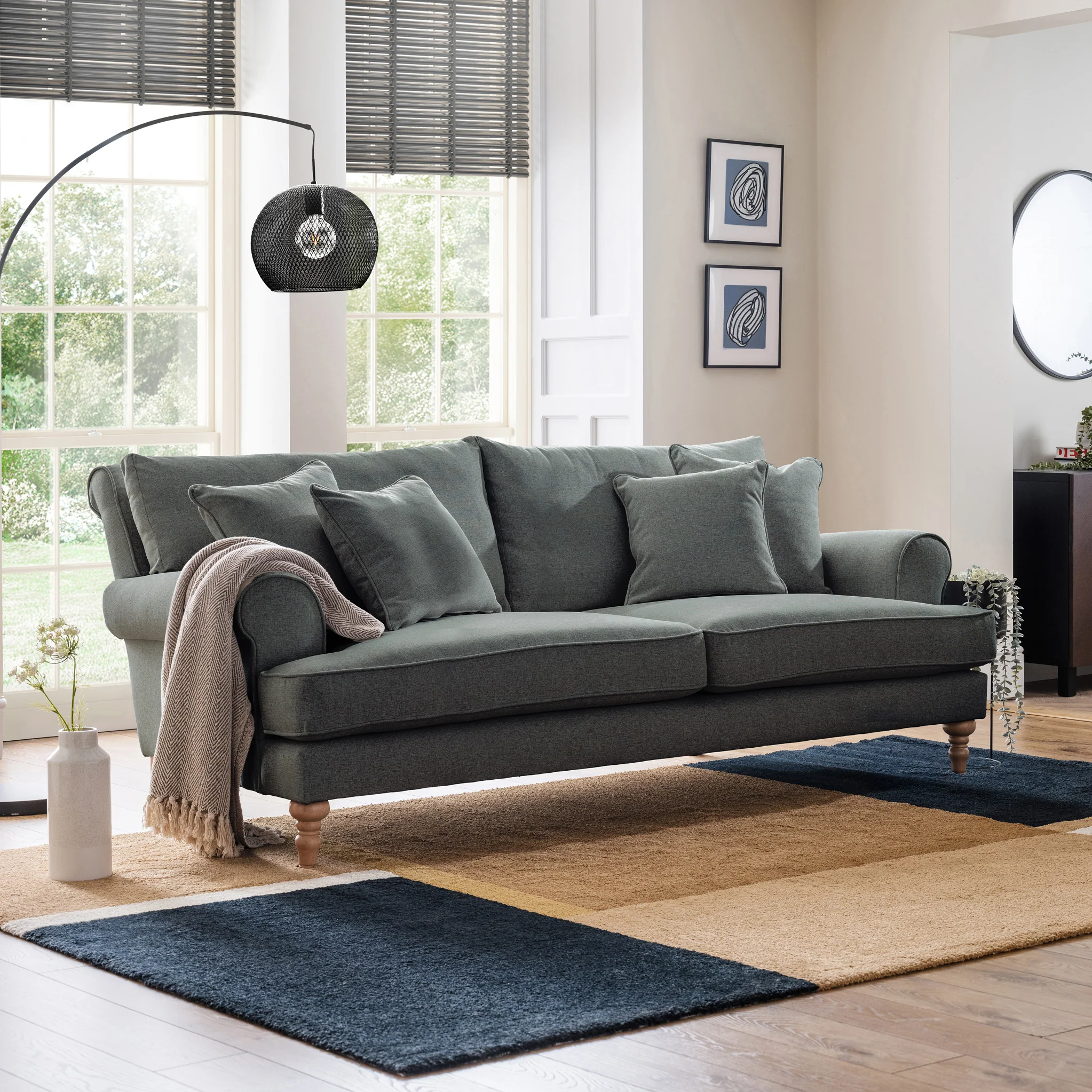 Norbury 4 Seater Sofa - Image 37