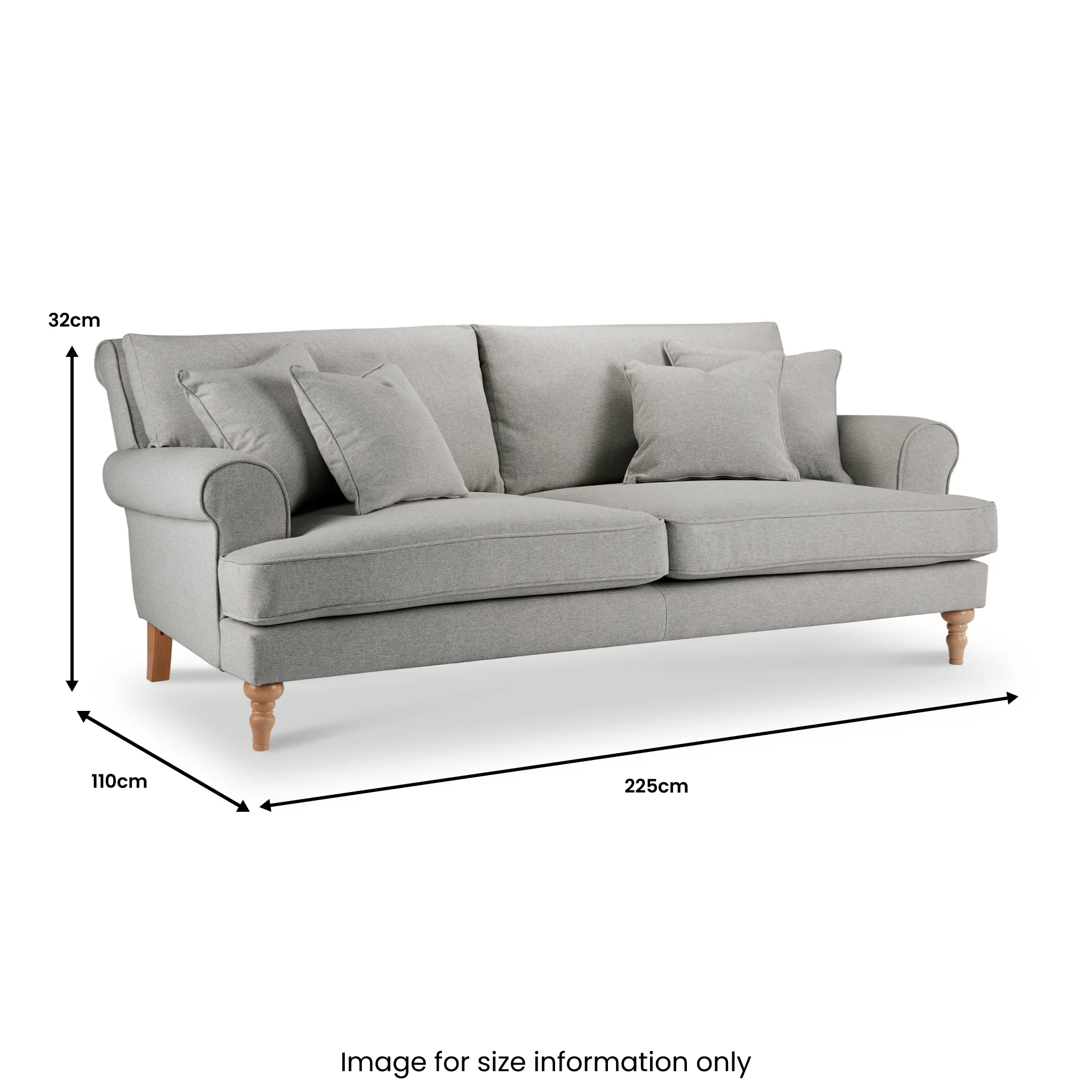 Norbury 4 Seater Sofa - Image 41