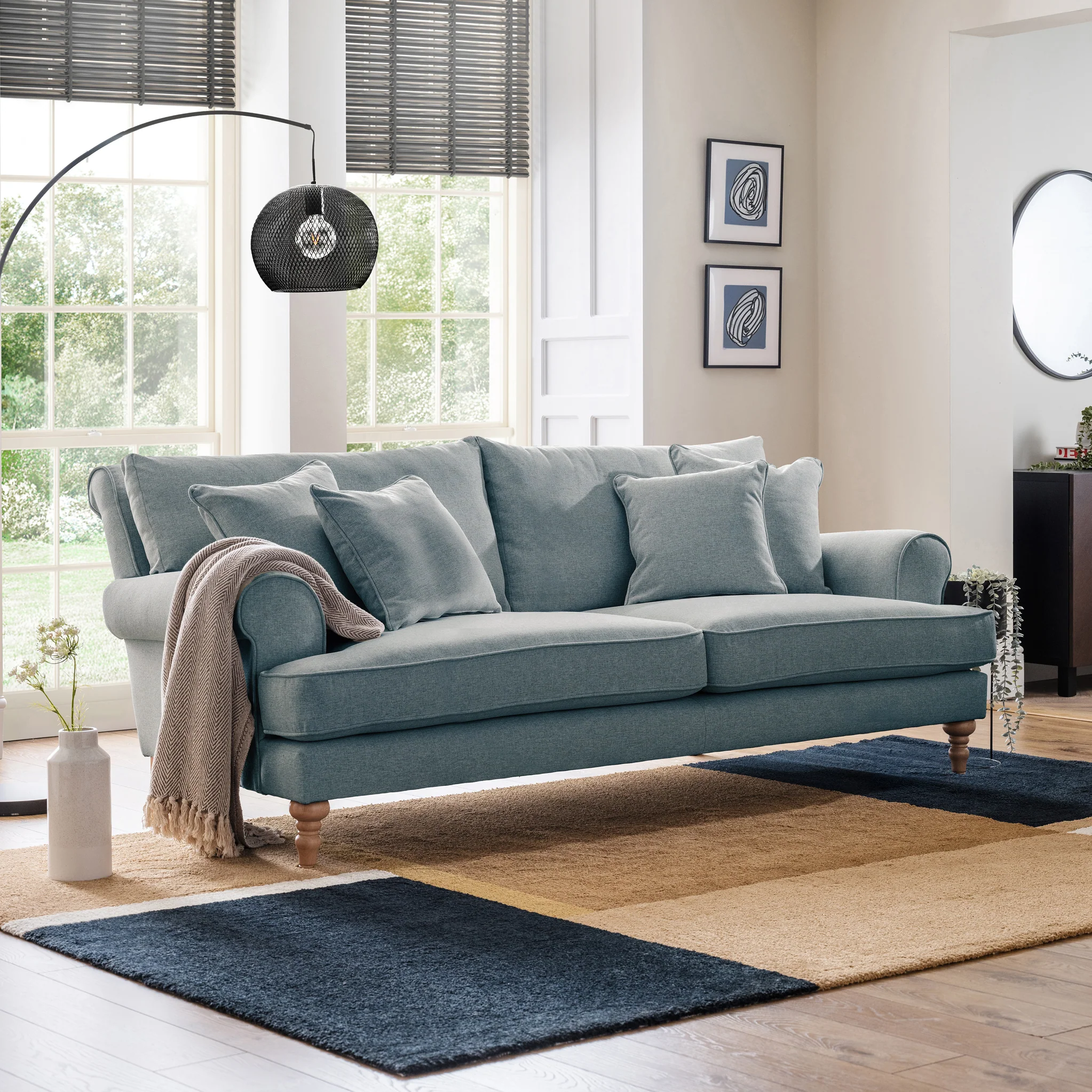 Norbury 4 Seater Sofa - Image 7