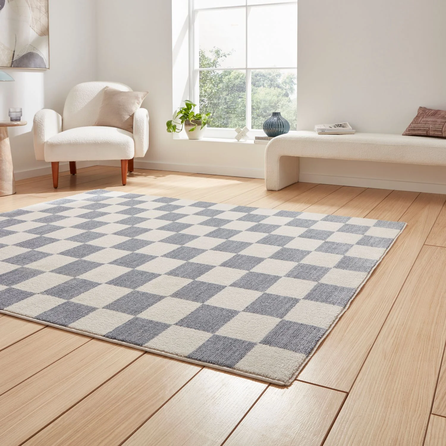 Norwood Checkerboard Rug - Image 16