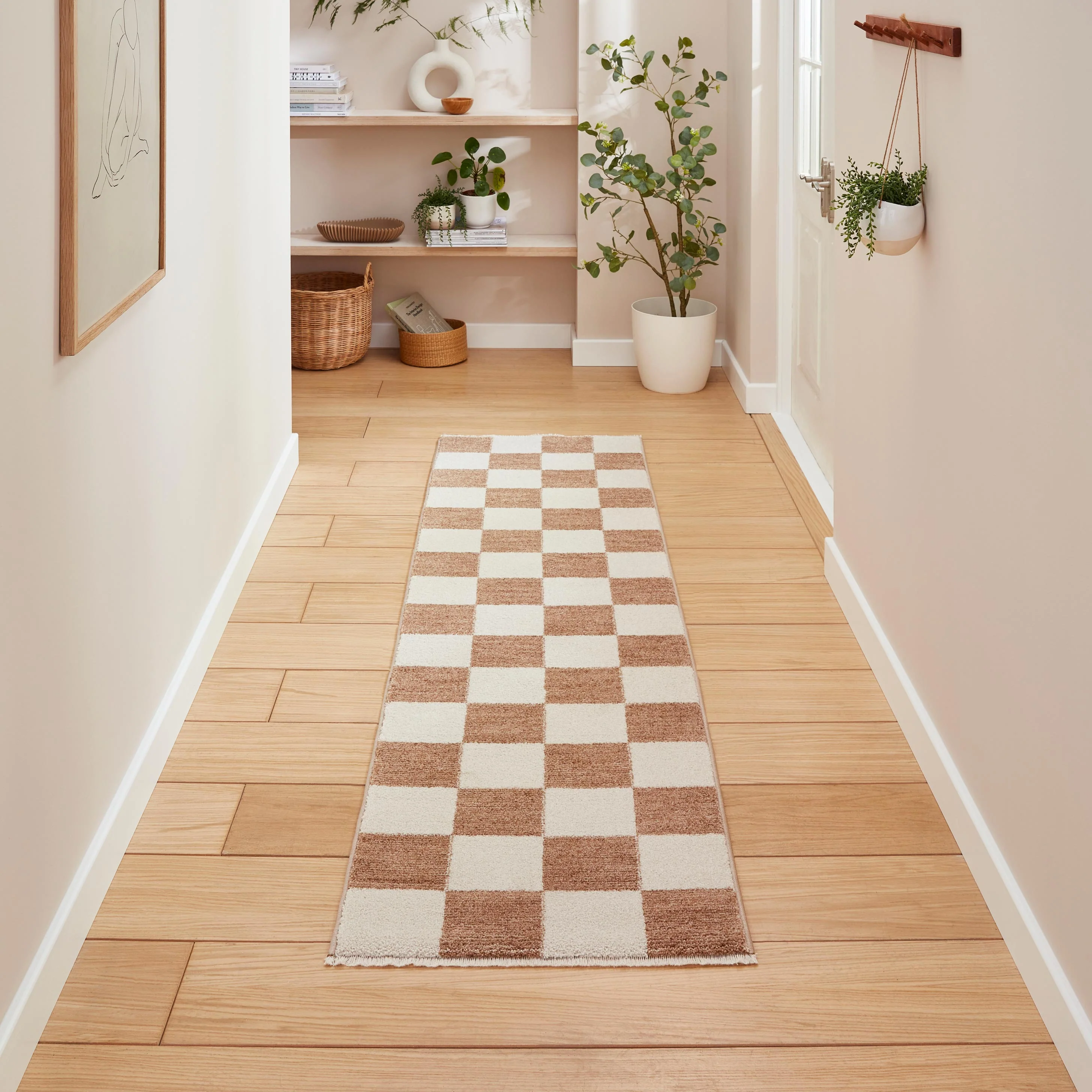 Norwood Checkerboard Rug - Image 2