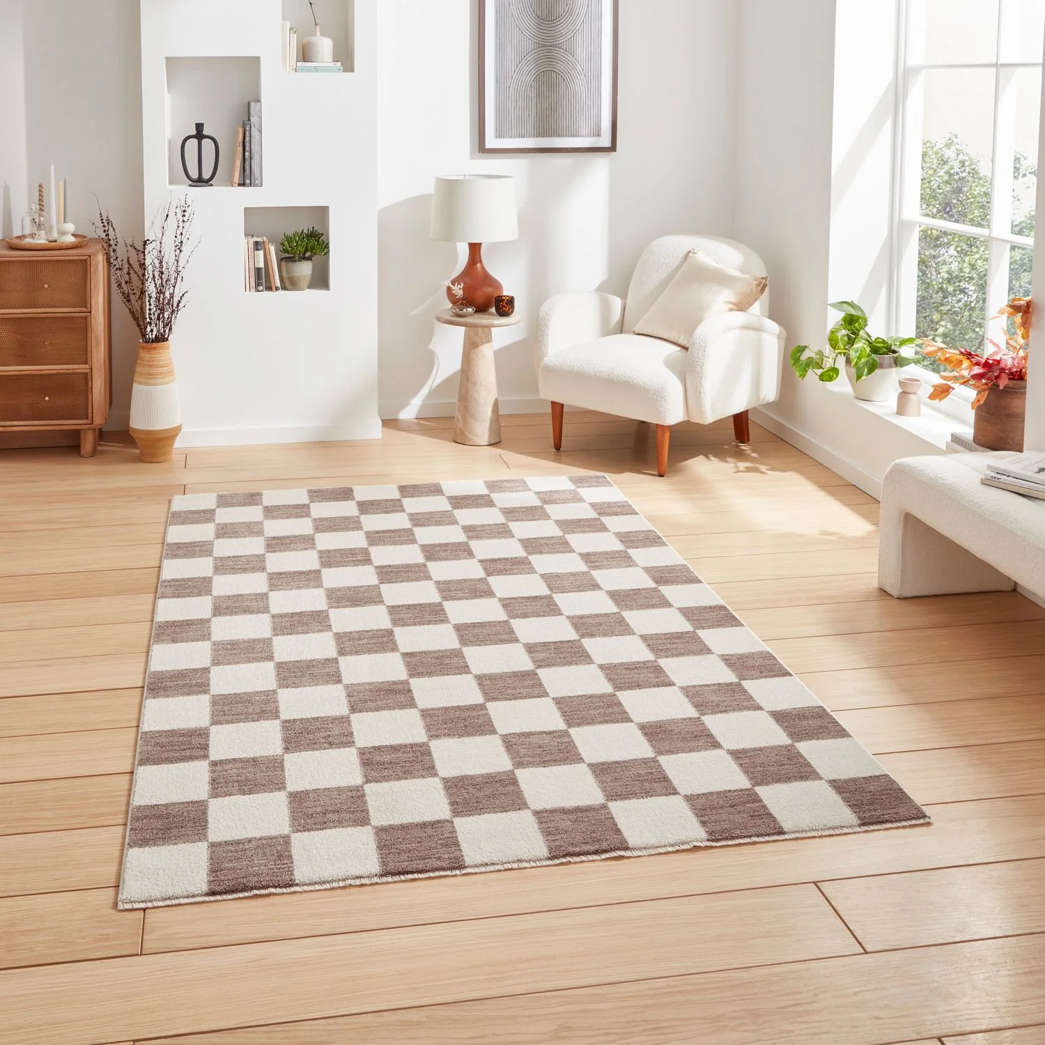 Norwood Checkerboard Rug - Image 37