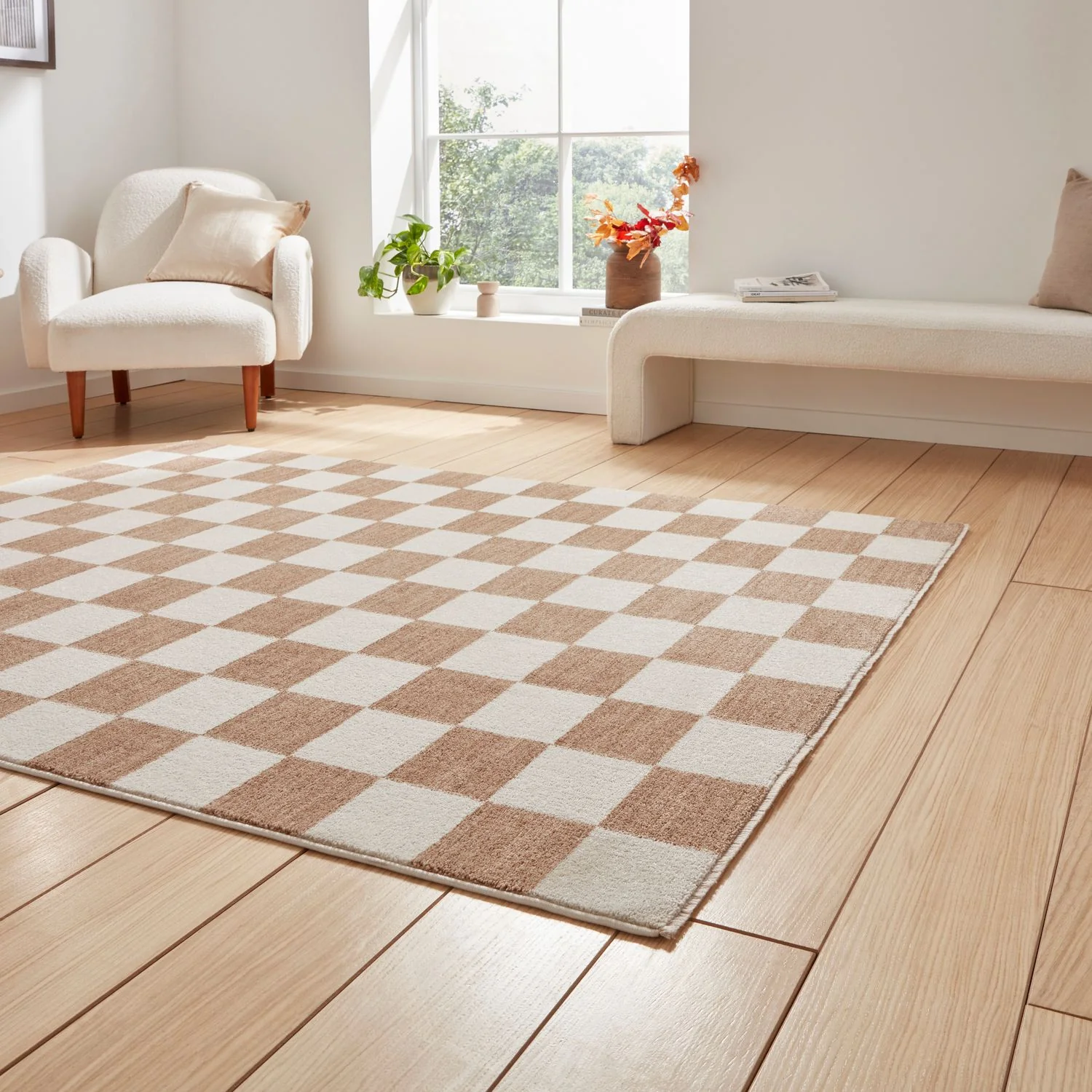 Norwood Checkerboard Rug - Image 5