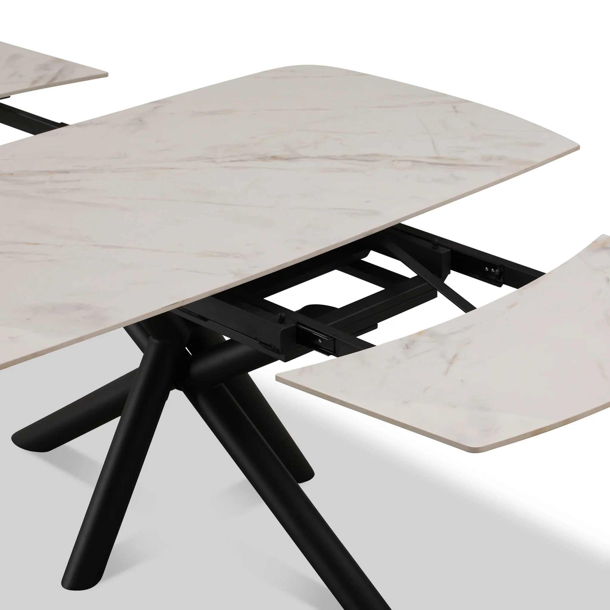 Noura 160-240cm Extending Ceramic Dining Table - Image 4