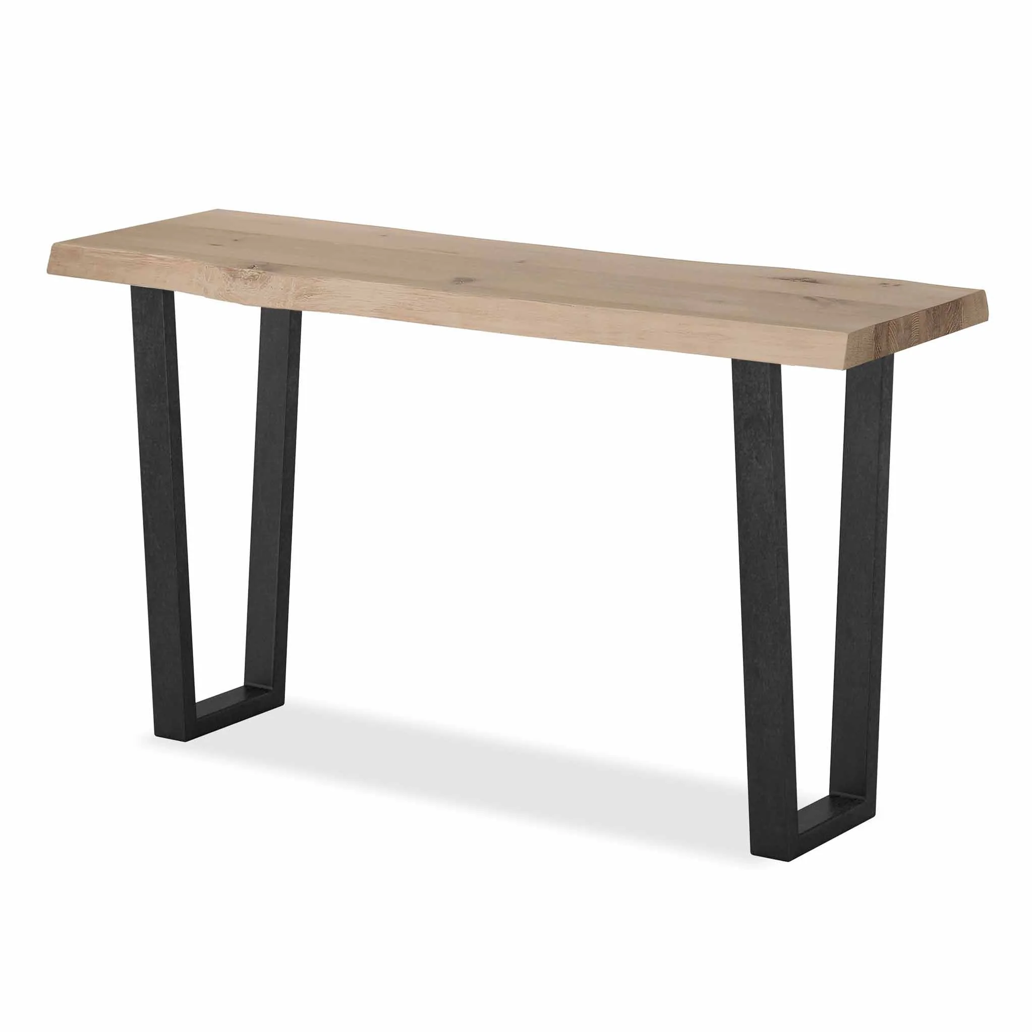 Oak Mill Oiled Console Table - Image 3