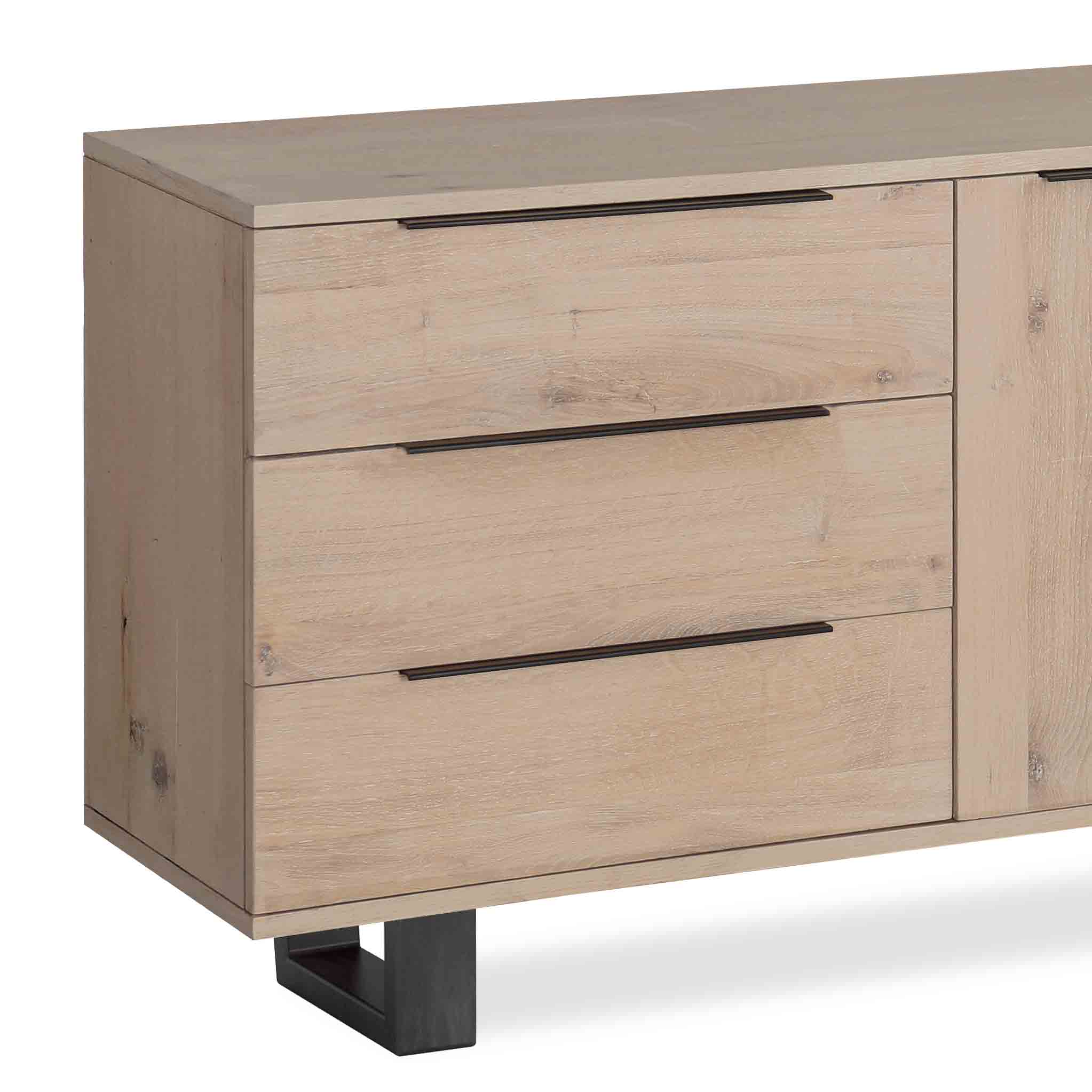 Oak Mill Oiled Large Sideboard - Image 3