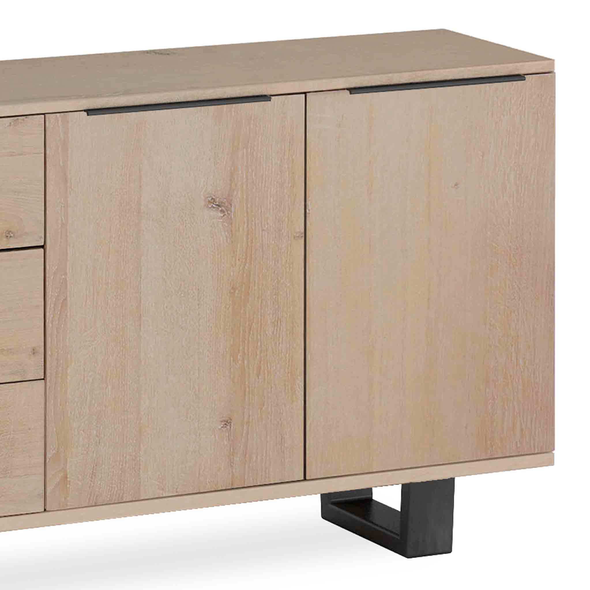 Oak Mill Oiled Small Sideboard - Image 4