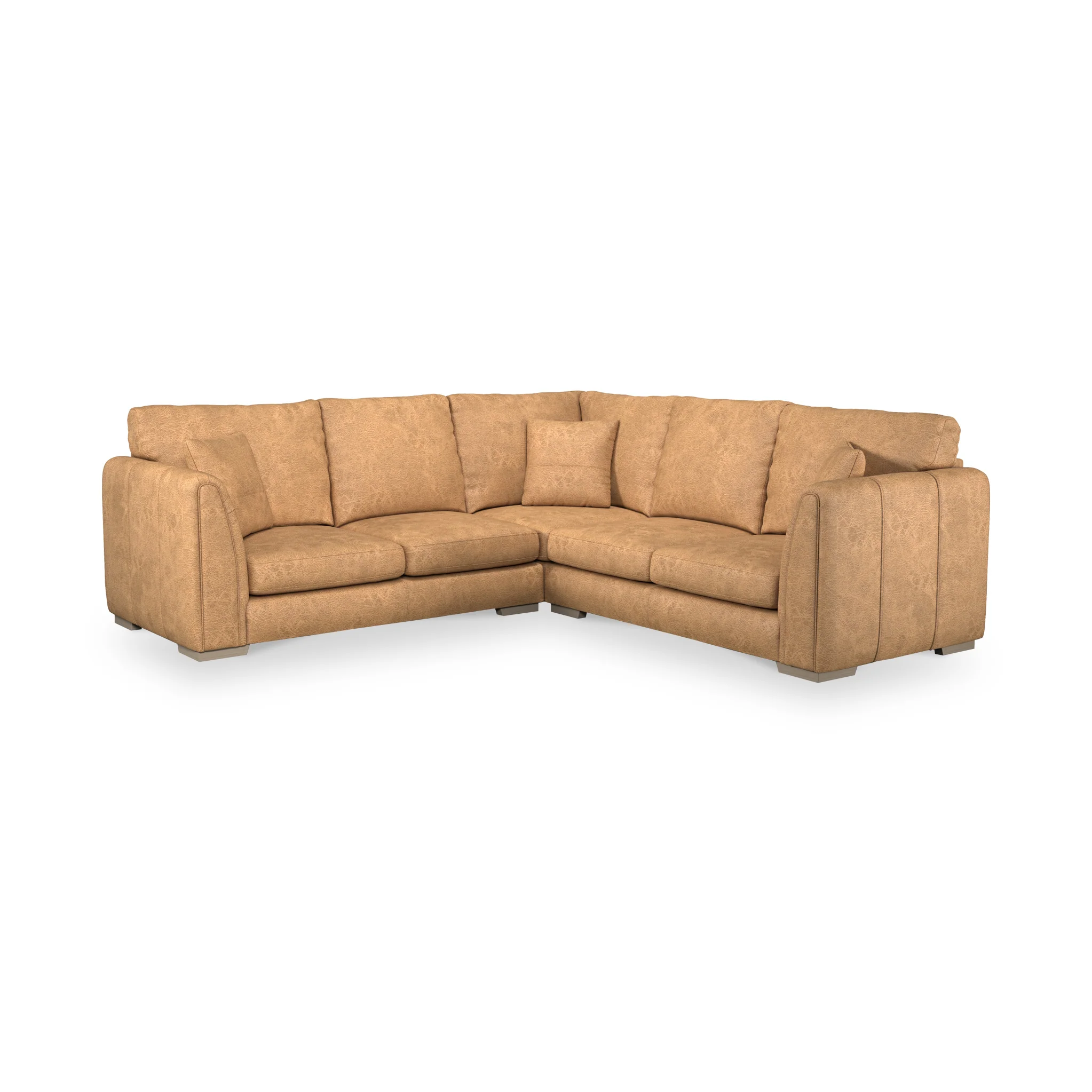 Oakley Faux Leather 2 Corner 2 Sofa - Image 19