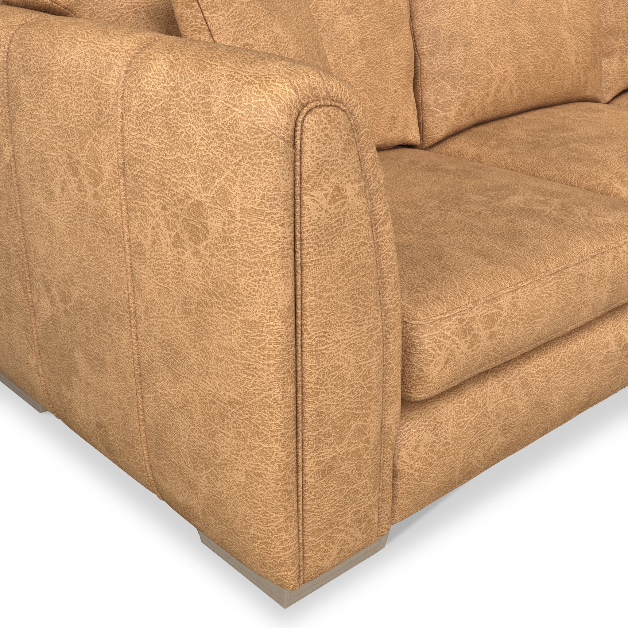 Oakley Faux Leather 2 Corner 2 Sofa - Image 26