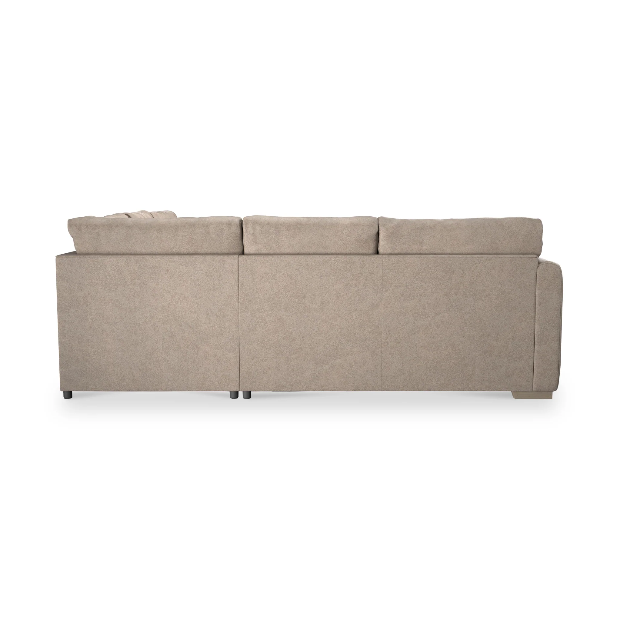 Oakley Faux Leather 2 Corner 2 Sofa - Image 6