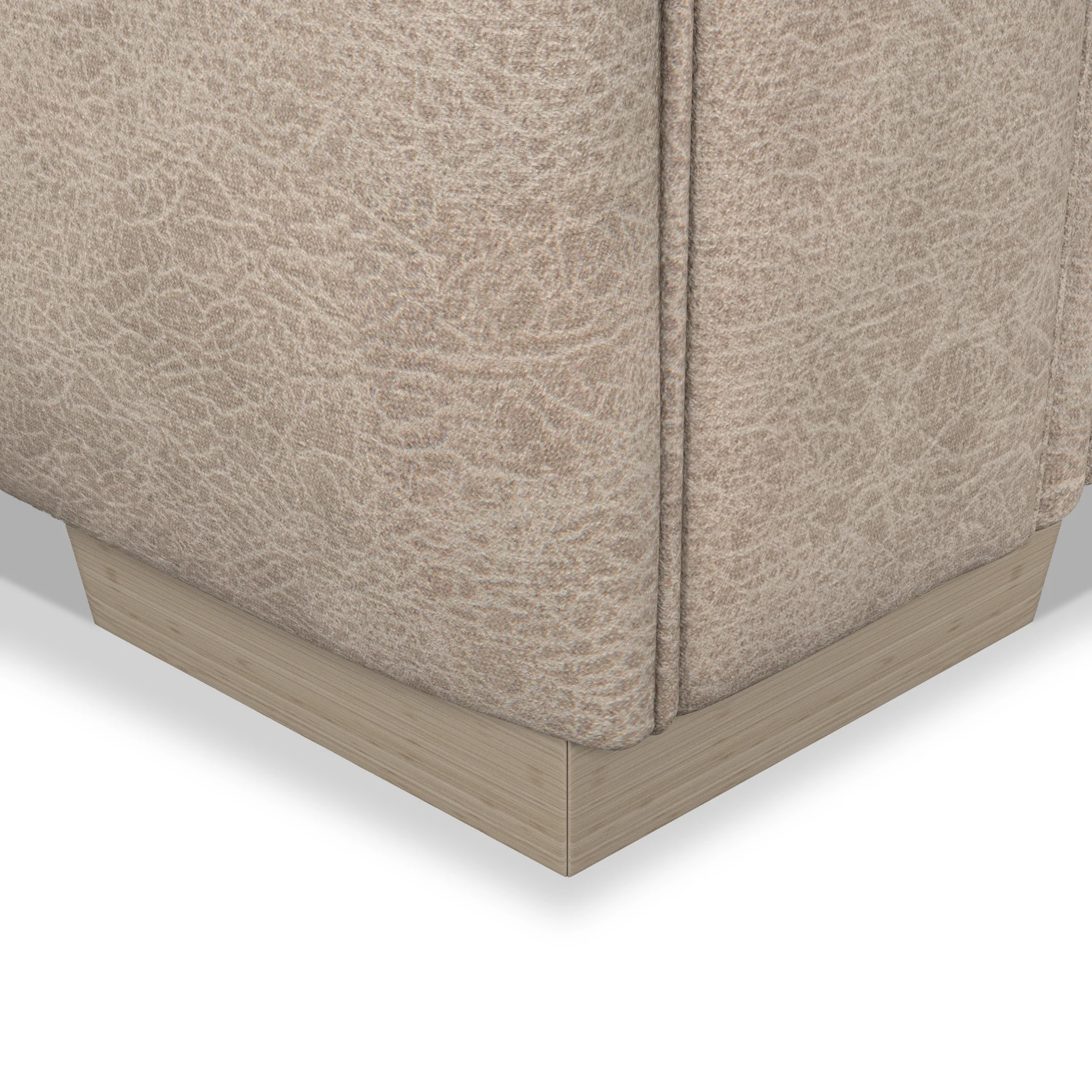 Oakley Faux Leather 2 Corner 2 Sofa - Image 9