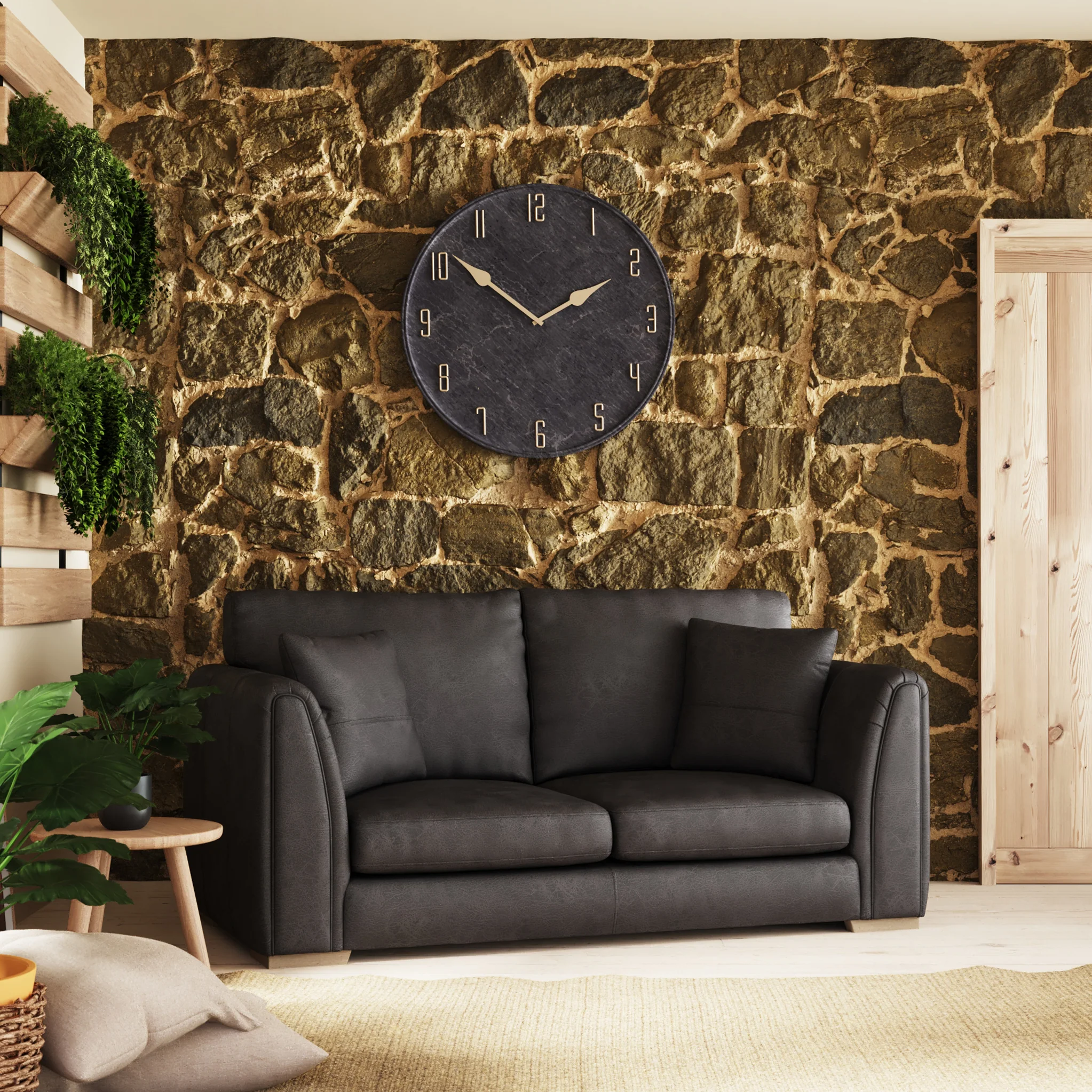 Oakley Faux Leather 2 Seater Sofa - Image 17