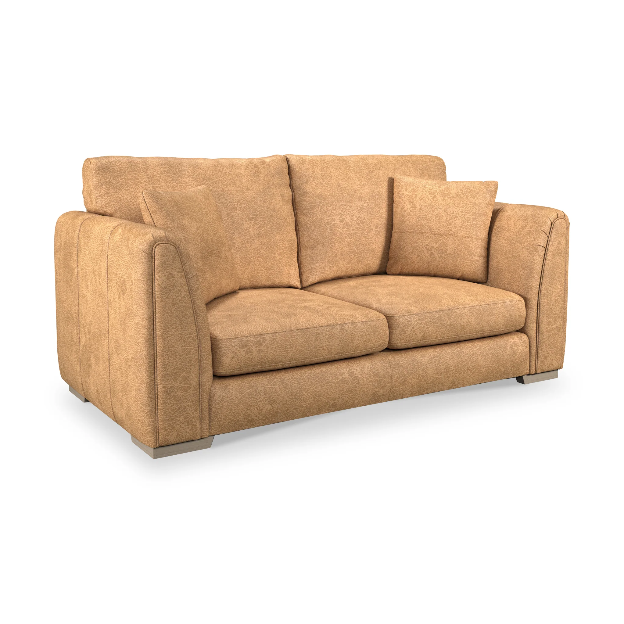 Oakley Faux Leather 2 Seater Sofa - Image 32