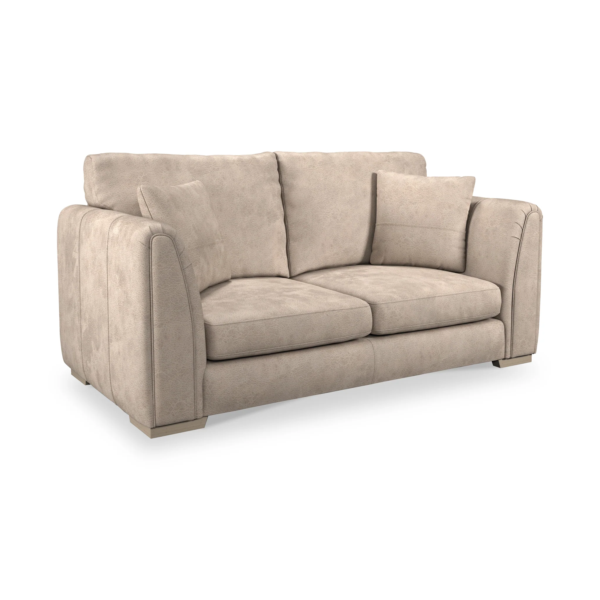 Oakley Faux Leather 2 Seater Sofa - Image 4