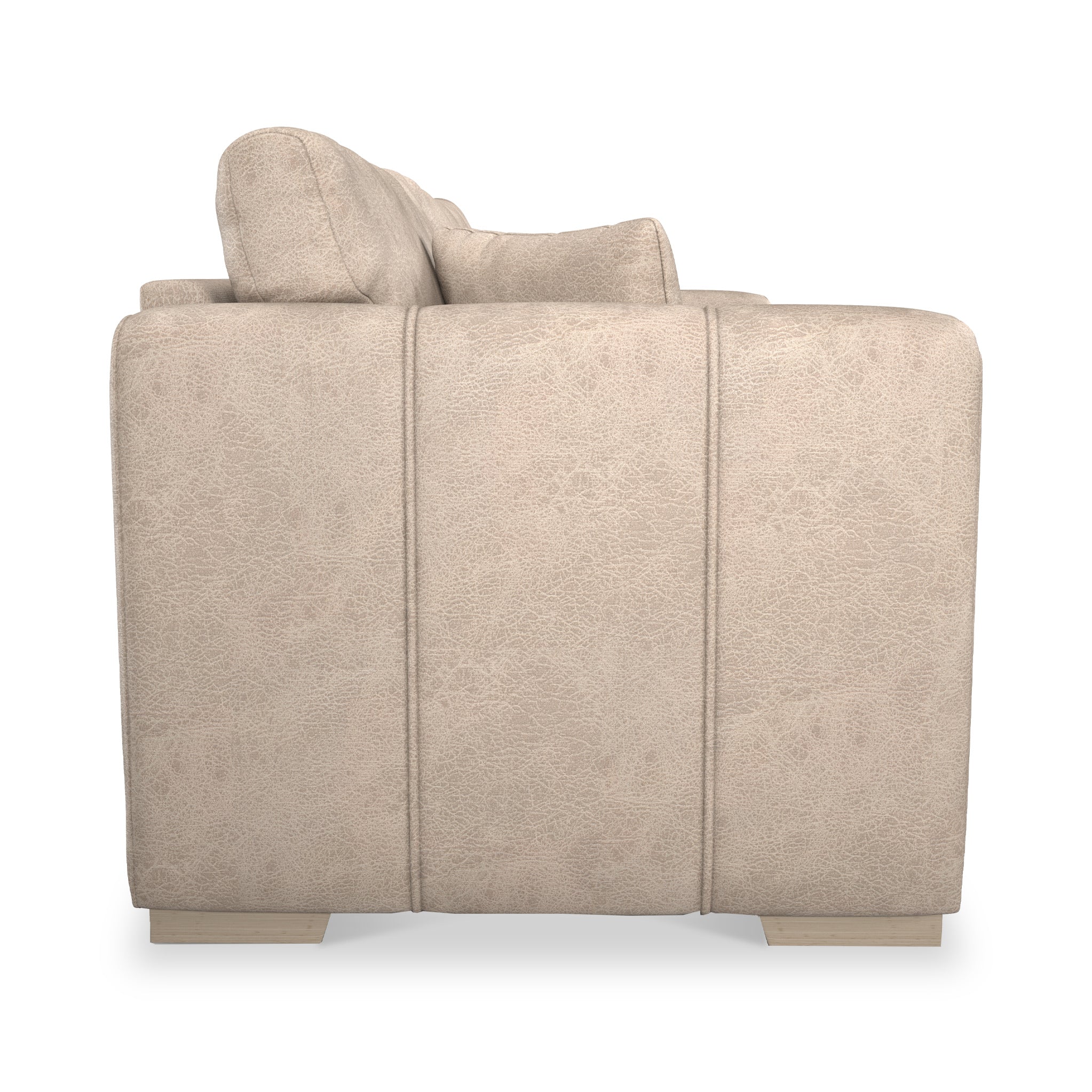 Oakley Faux Leather 3 Seater Sofa - Image 10