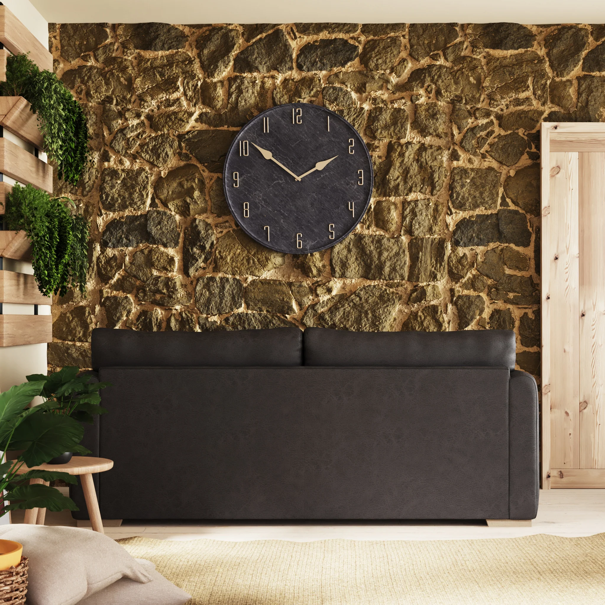 Oakley Faux Leather 3 Seater Sofa - Image 20