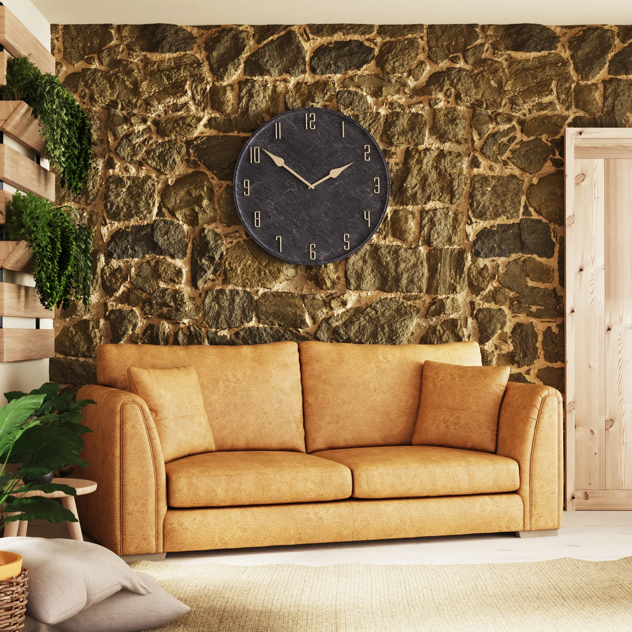 Oakley Faux Leather 3 Seater Sofa - Image 33