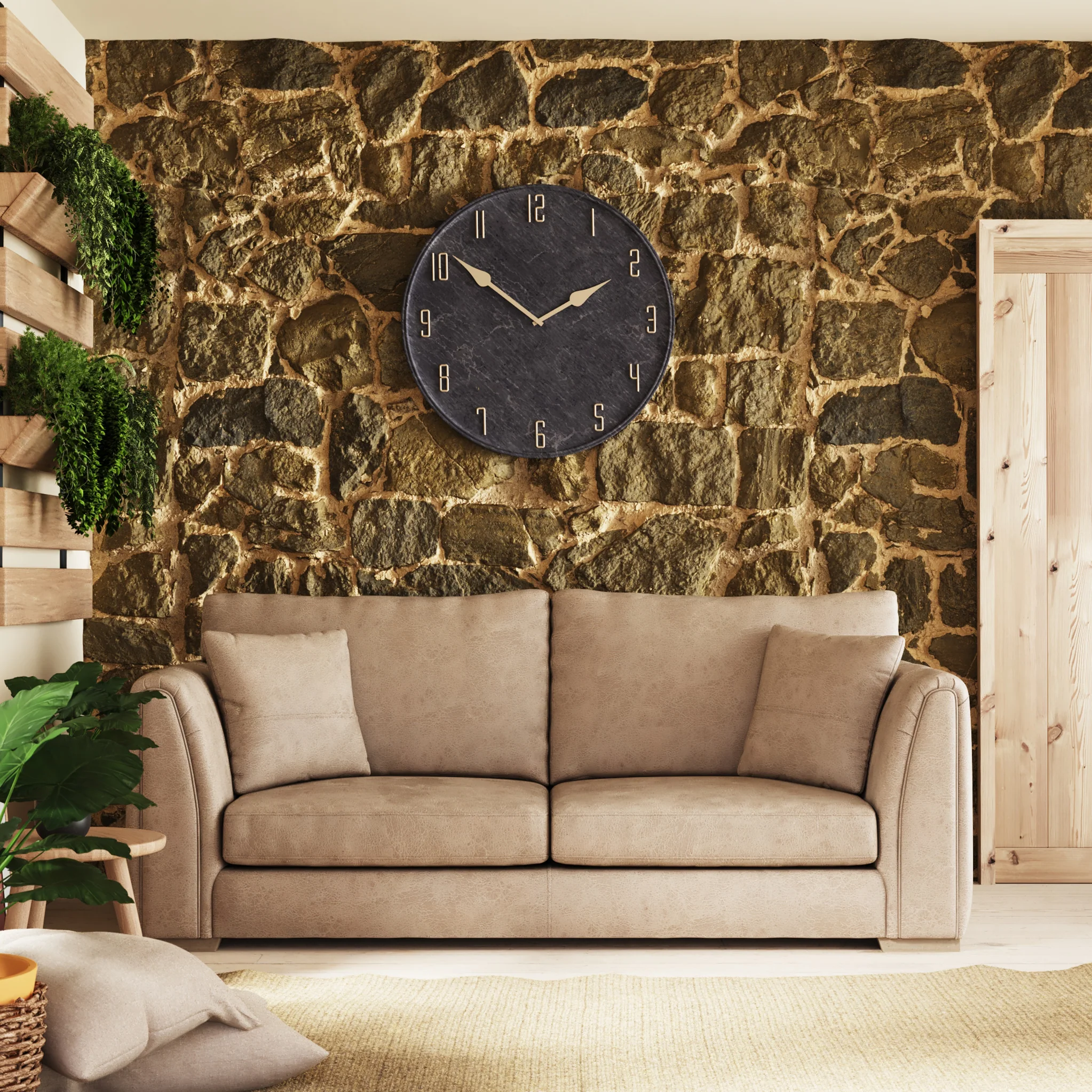 Oakley Faux Leather 3 Seater Sofa - Image 4