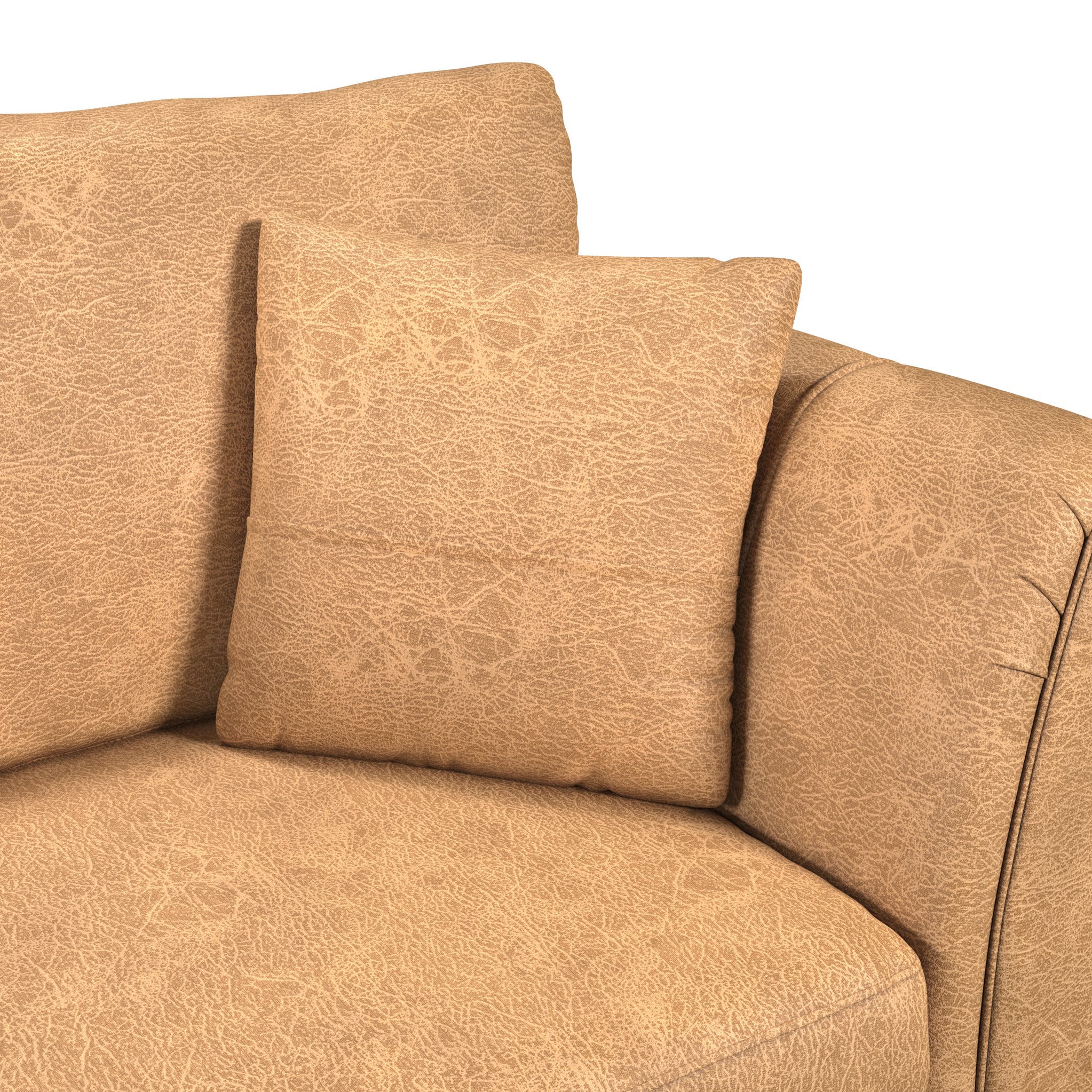Oakley Faux Leather 3 Seater Sofa - Image 43