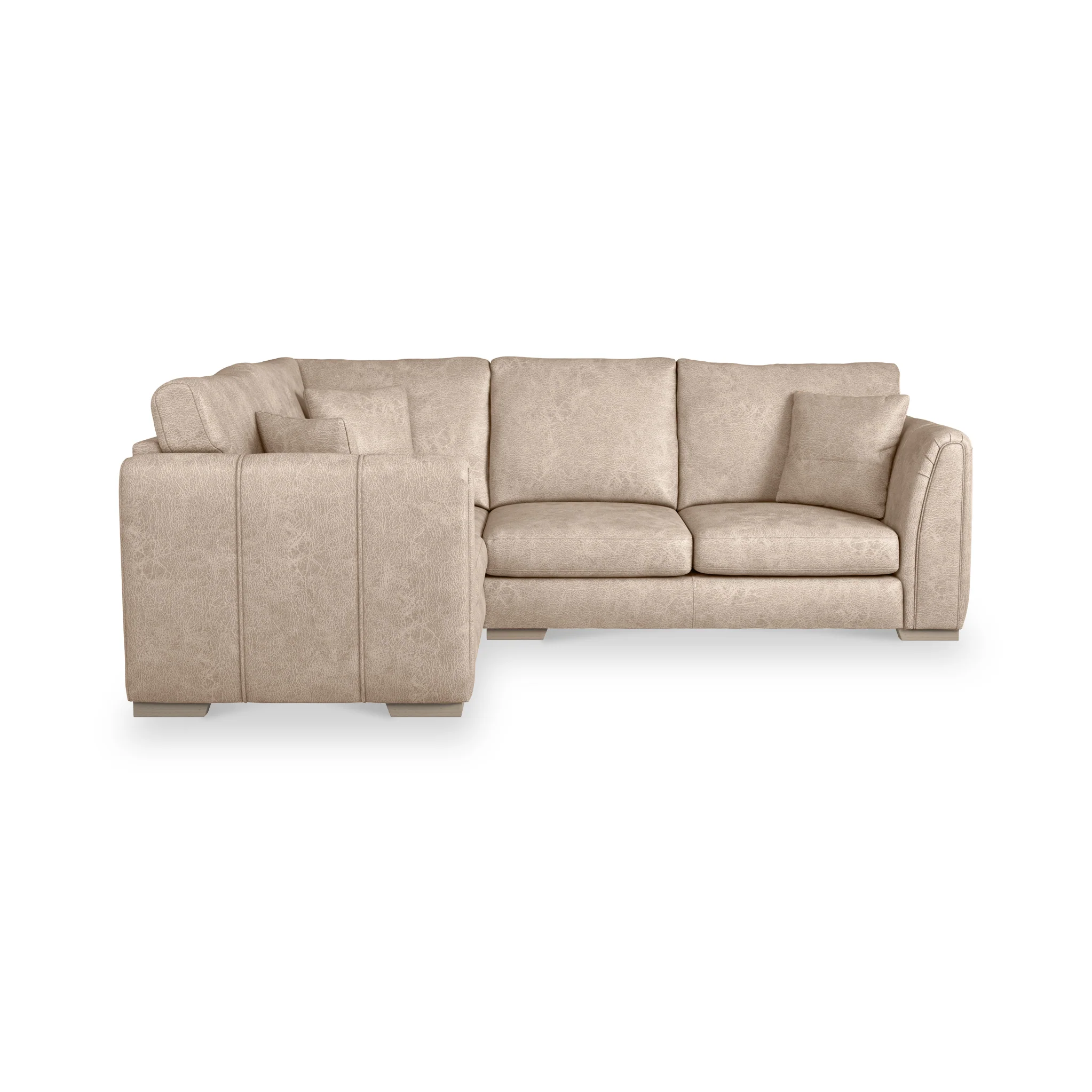 Oakley Faux Leather Corner Sofa - Image 11