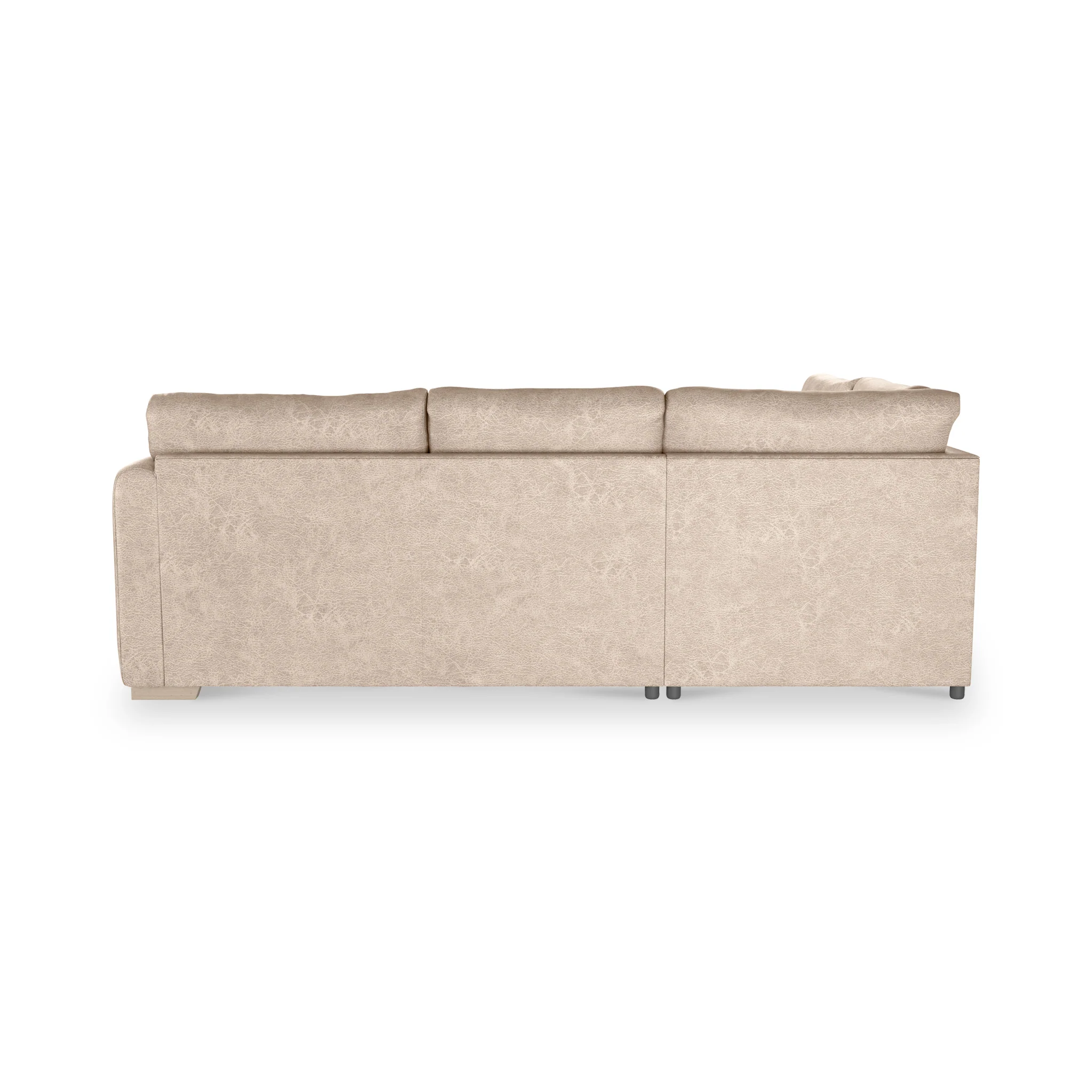 Oakley Faux Leather Corner Sofa - Image 12