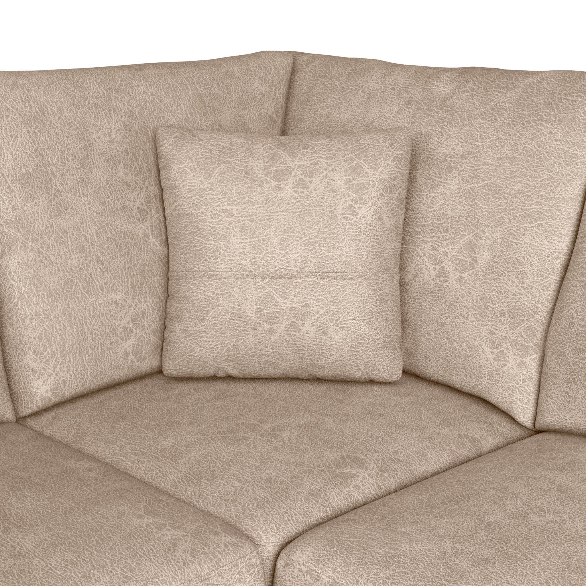 Oakley Faux Leather Corner Sofa - Image 14