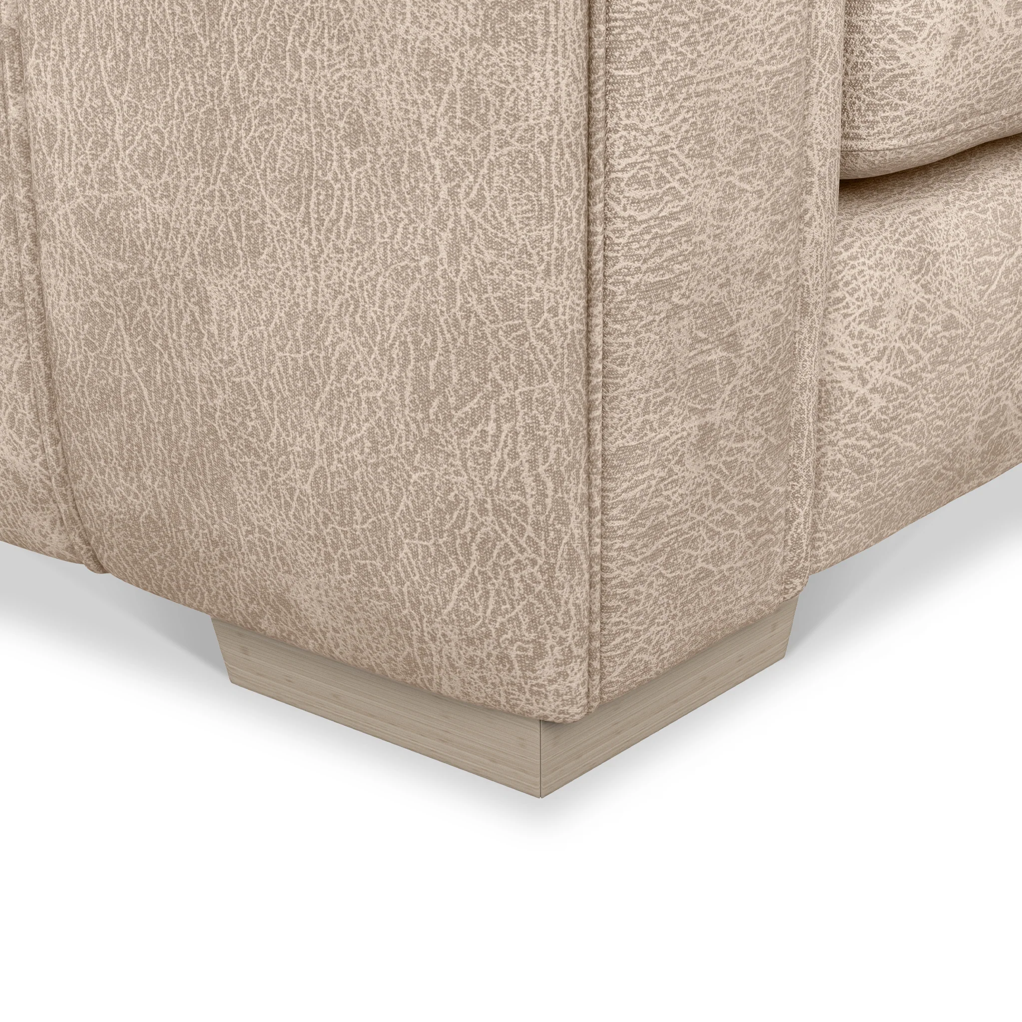 Oakley Faux Leather Corner Sofa - Image 15