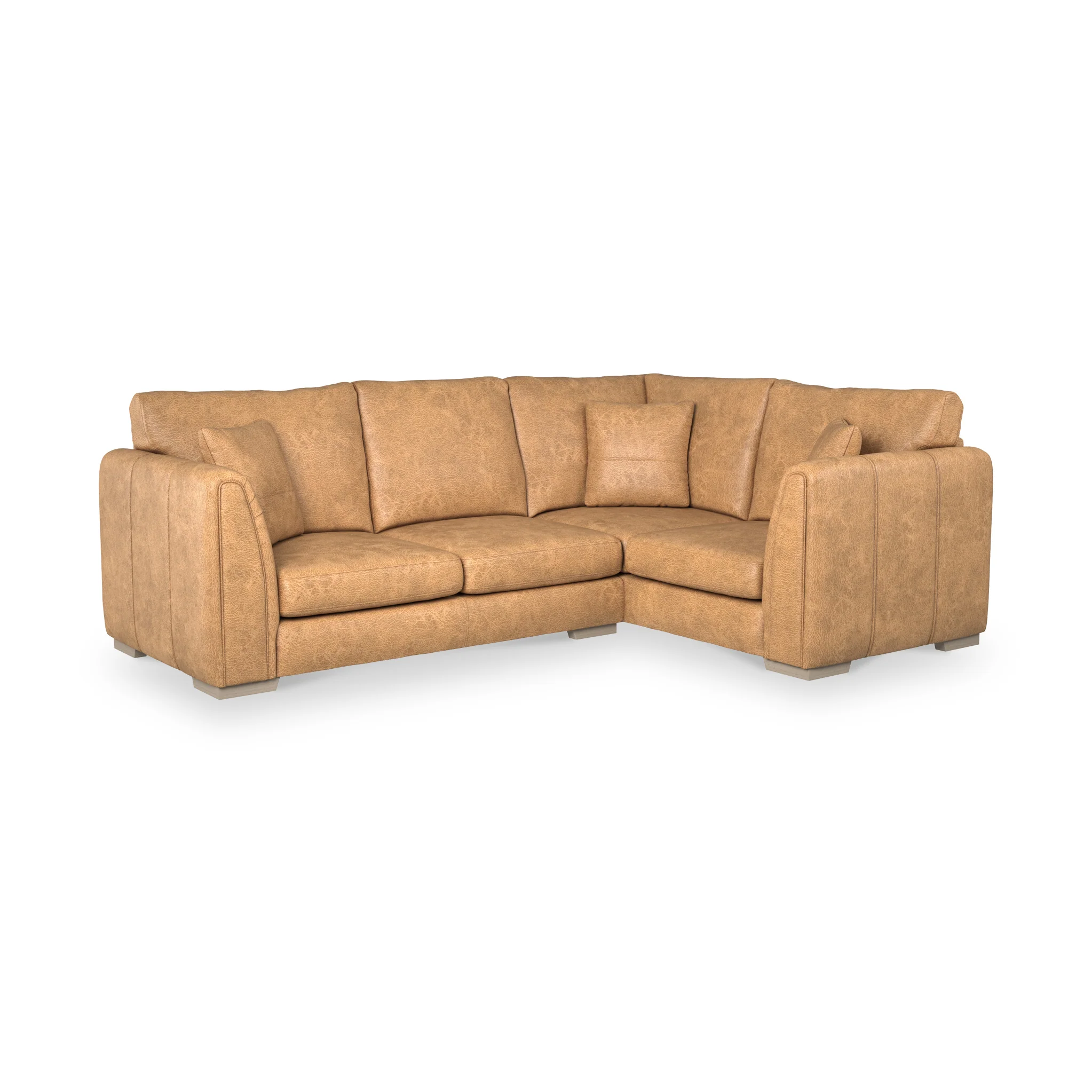 Oakley Faux Leather Corner Sofa - Image 29