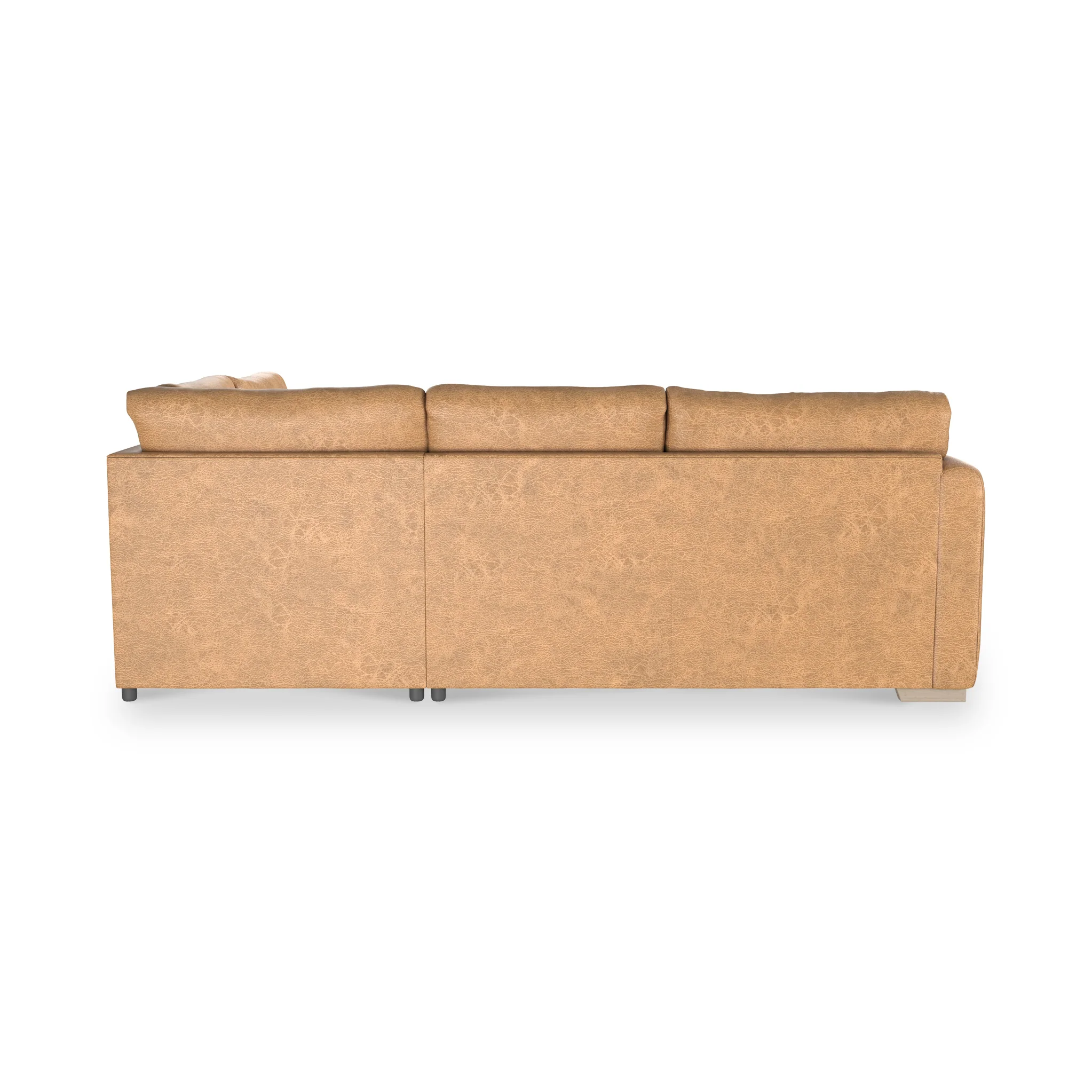 Oakley Faux Leather Corner Sofa - Image 35