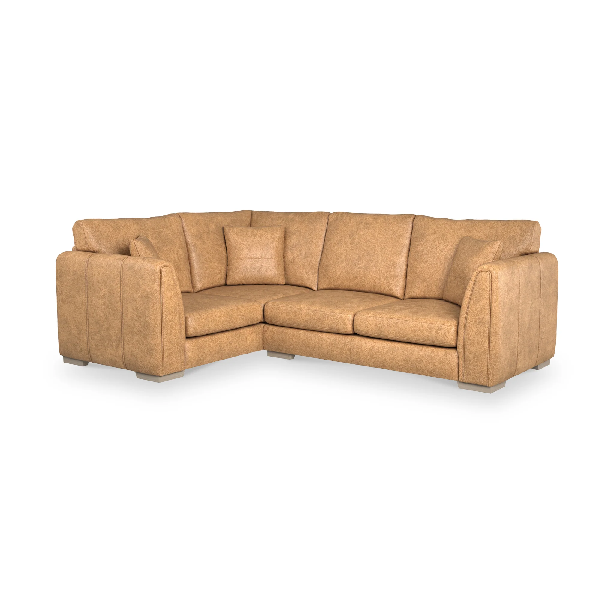Oakley Faux Leather Corner Sofa - Image 37