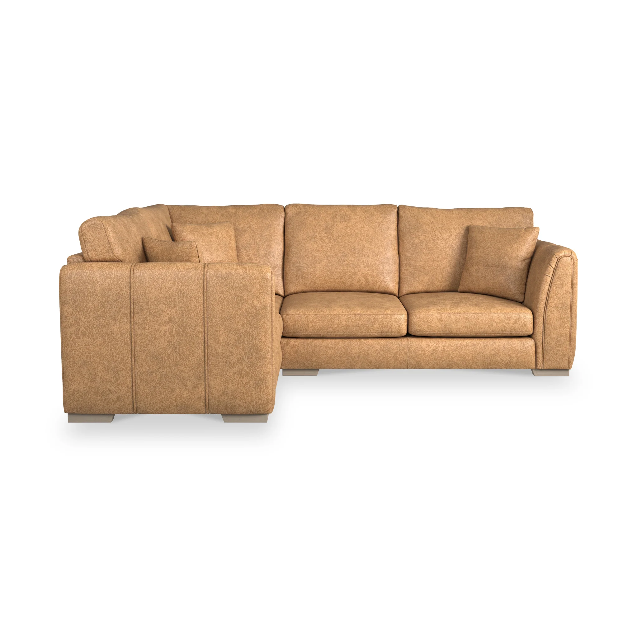 Oakley Faux Leather Corner Sofa - Image 39