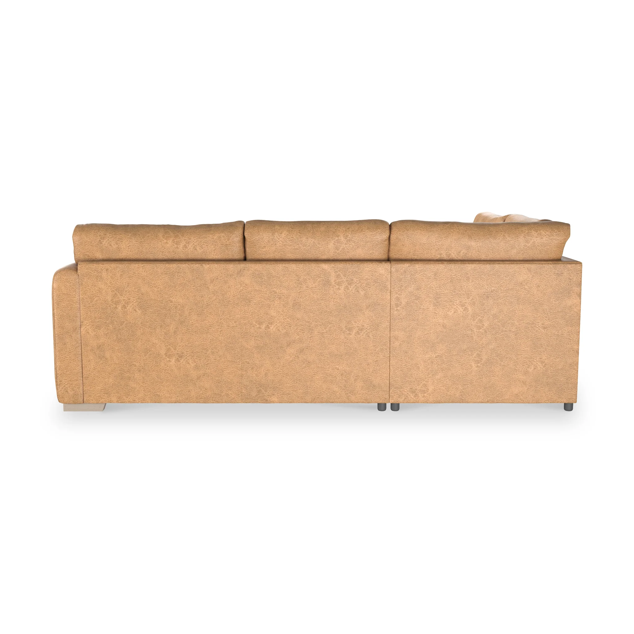 Oakley Faux Leather Corner Sofa - Image 41