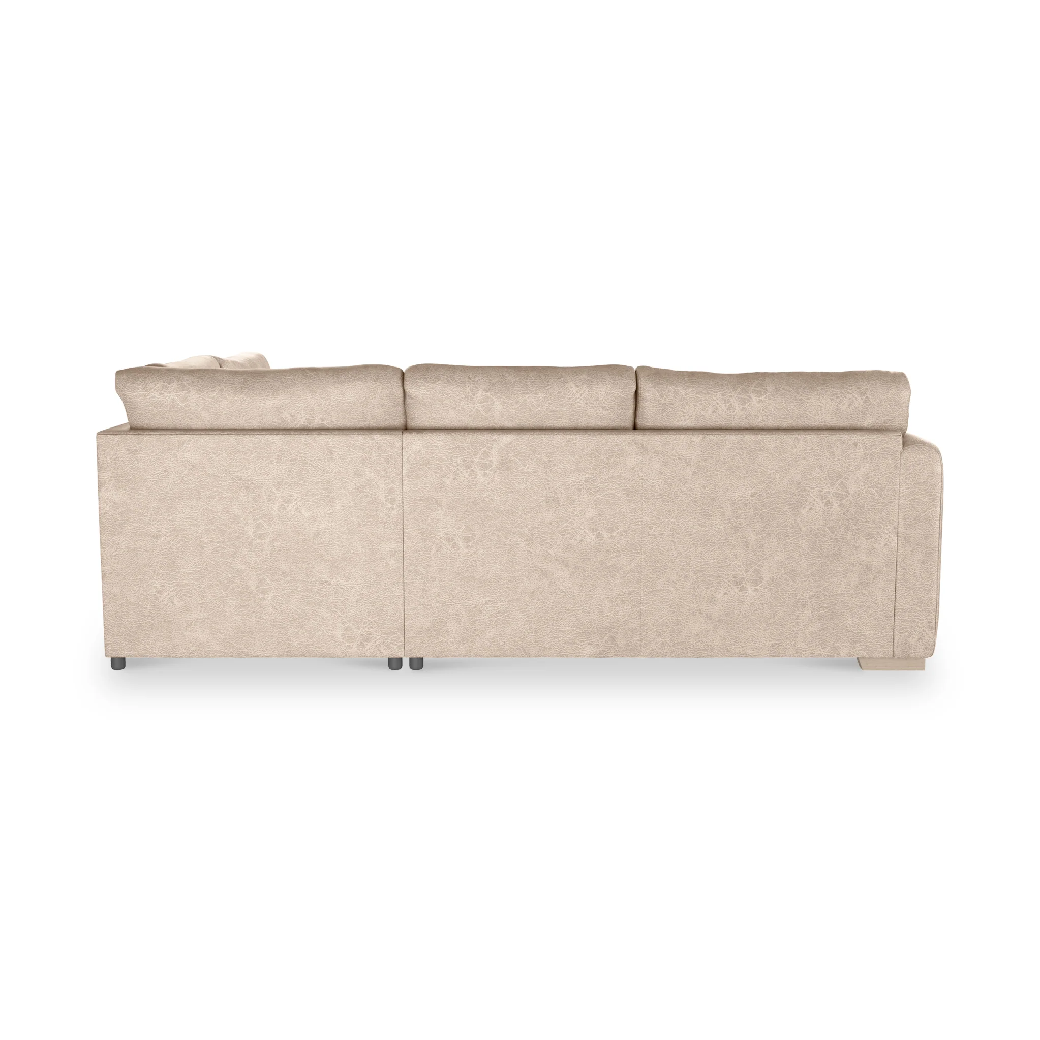 Oakley Faux Leather Corner Sofa - Image 6