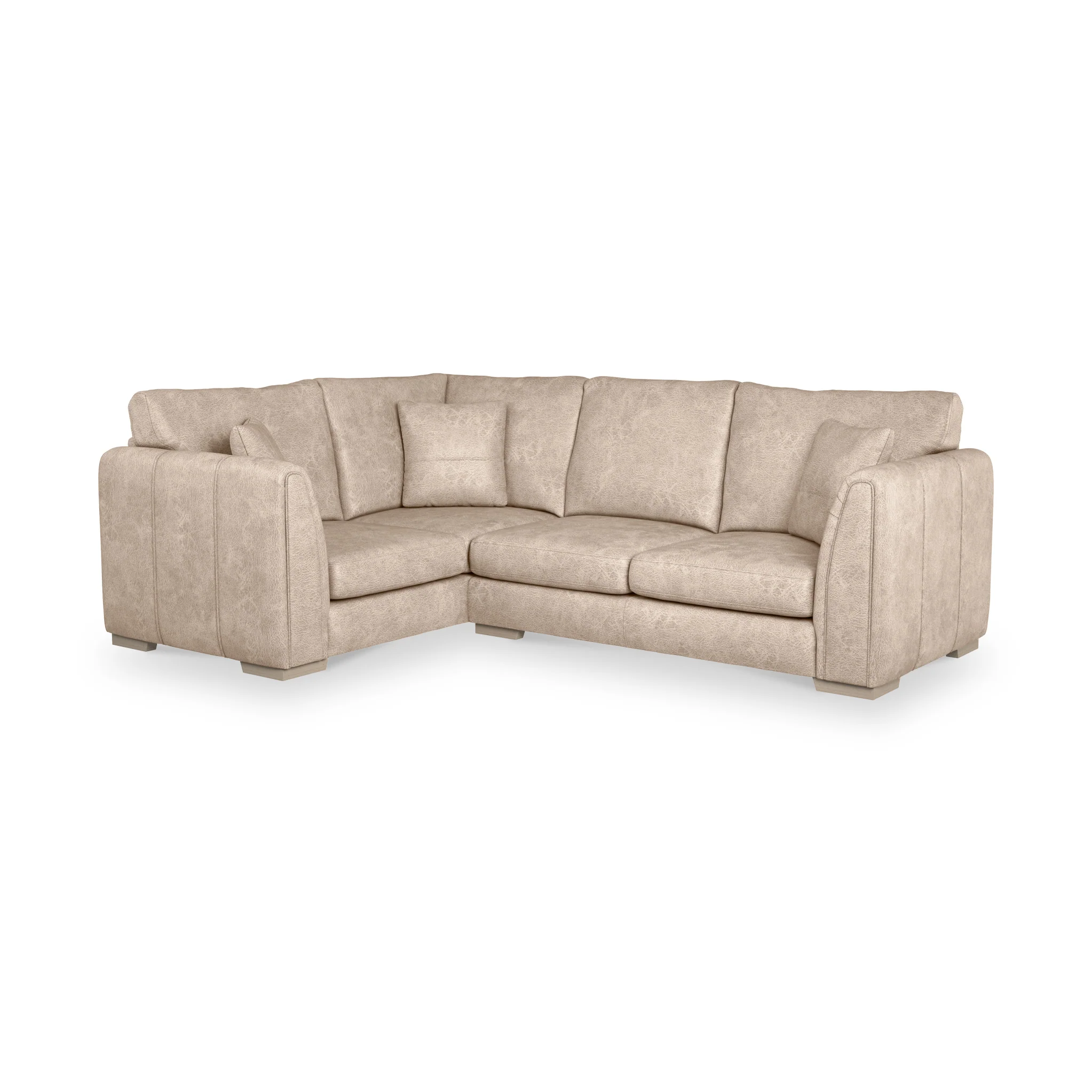 Oakley Faux Leather Corner Sofa - Image 8