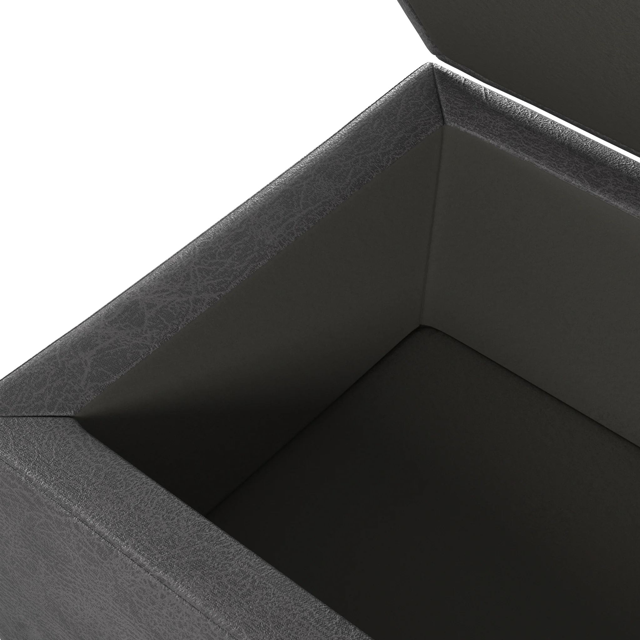 Oakley Faux Leather Storage Footstool - Image 15
