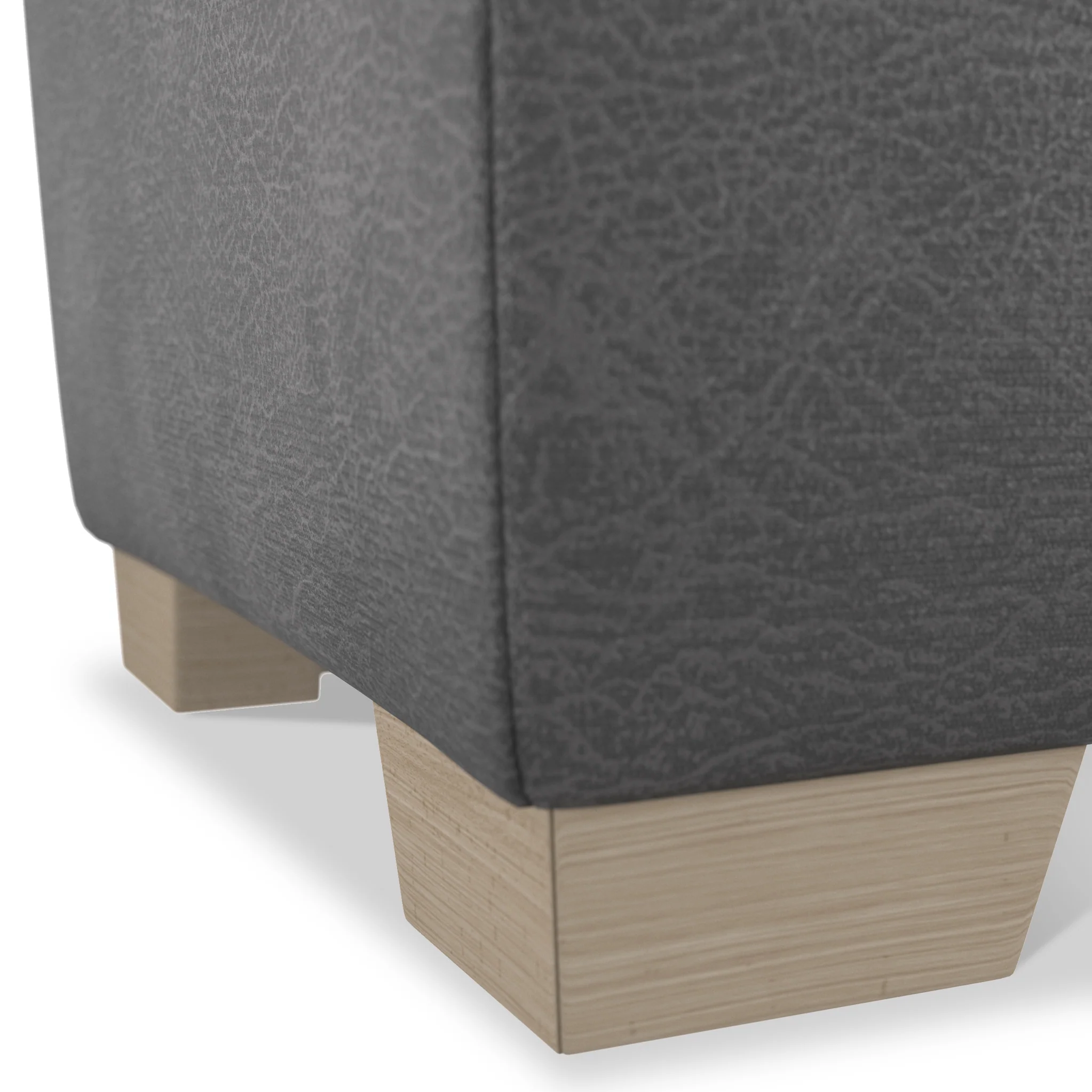 Oakley Faux Leather Storage Footstool - Image 16