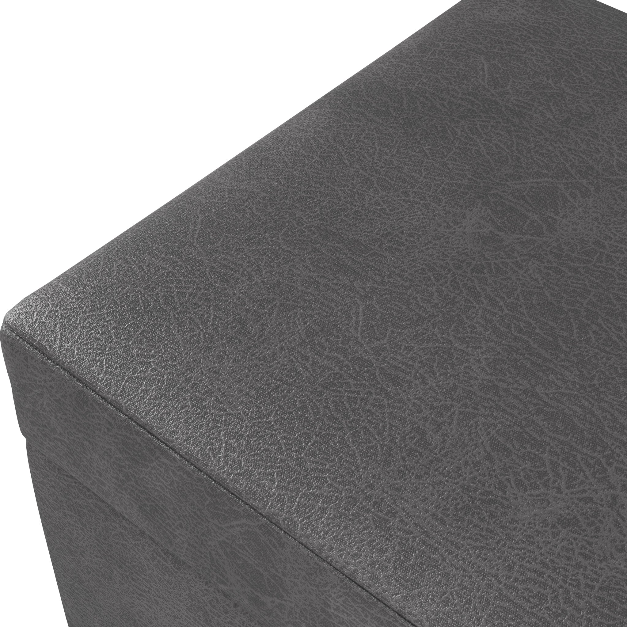 Oakley Faux Leather Storage Footstool - Image 18