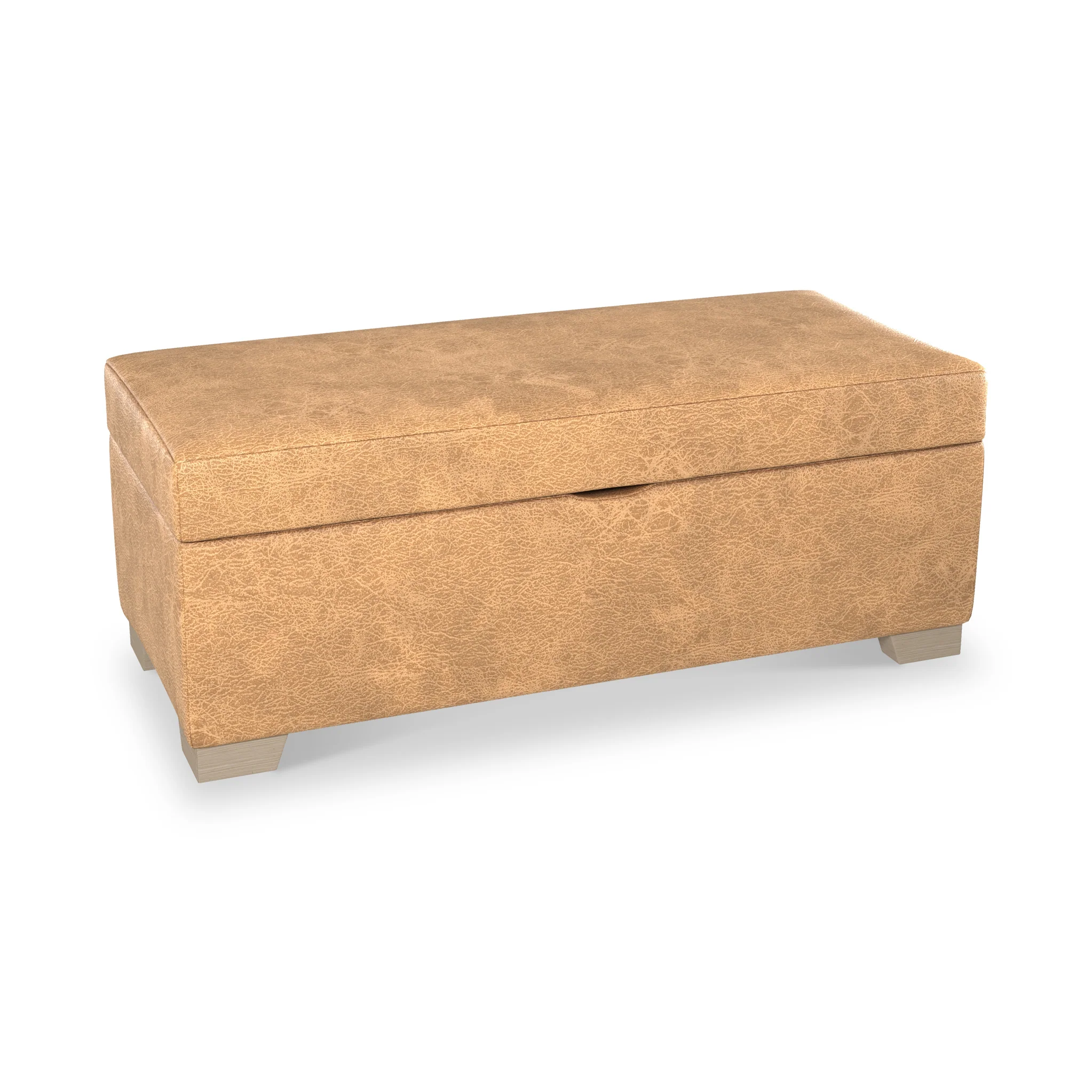 Oakley Faux Leather Storage Footstool - Image 19