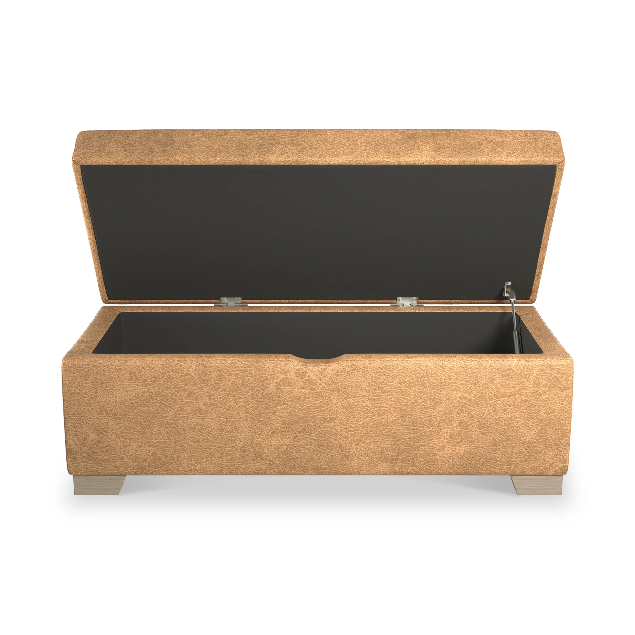 Oakley Faux Leather Storage Footstool - Image 21