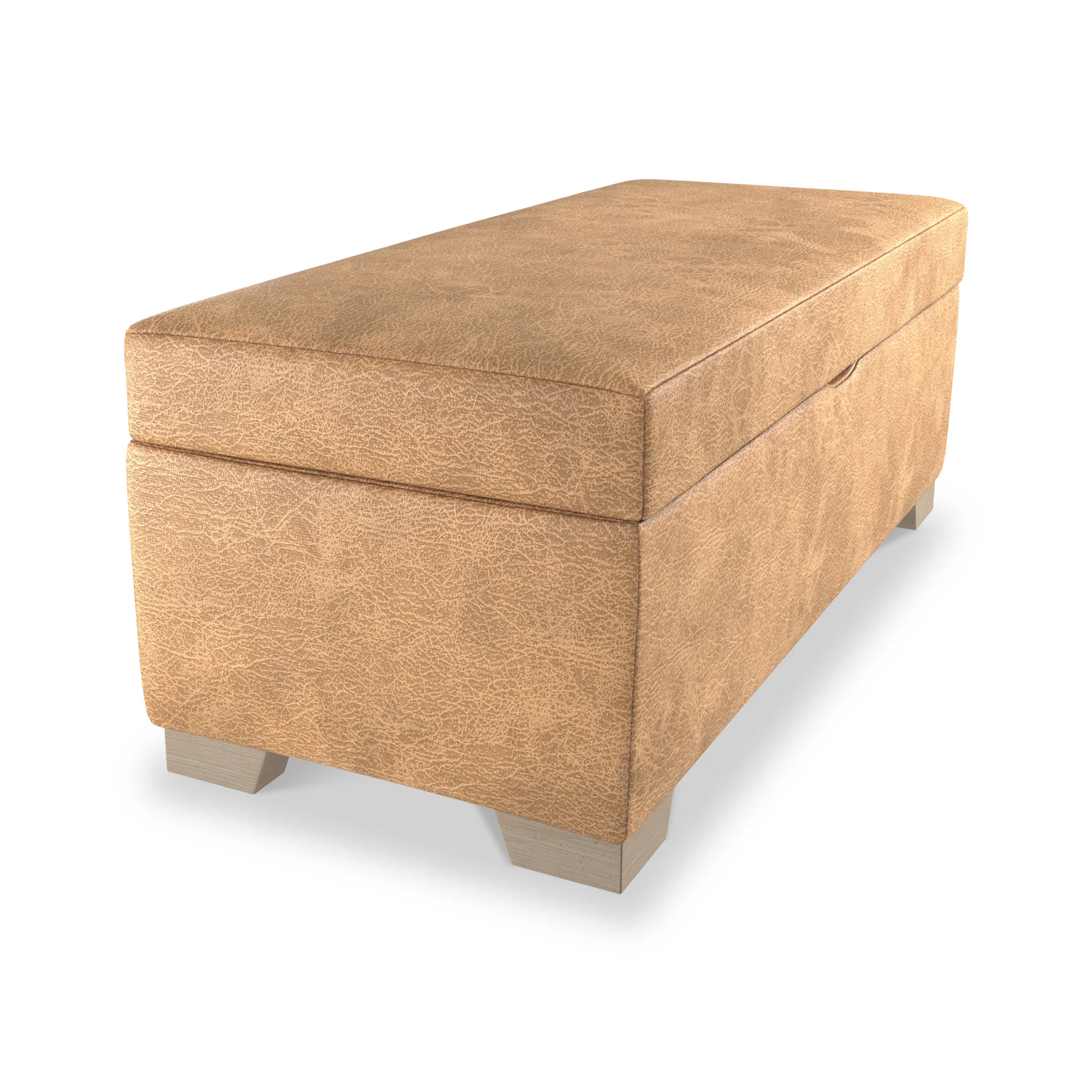 Oakley Faux Leather Storage Footstool - Image 23