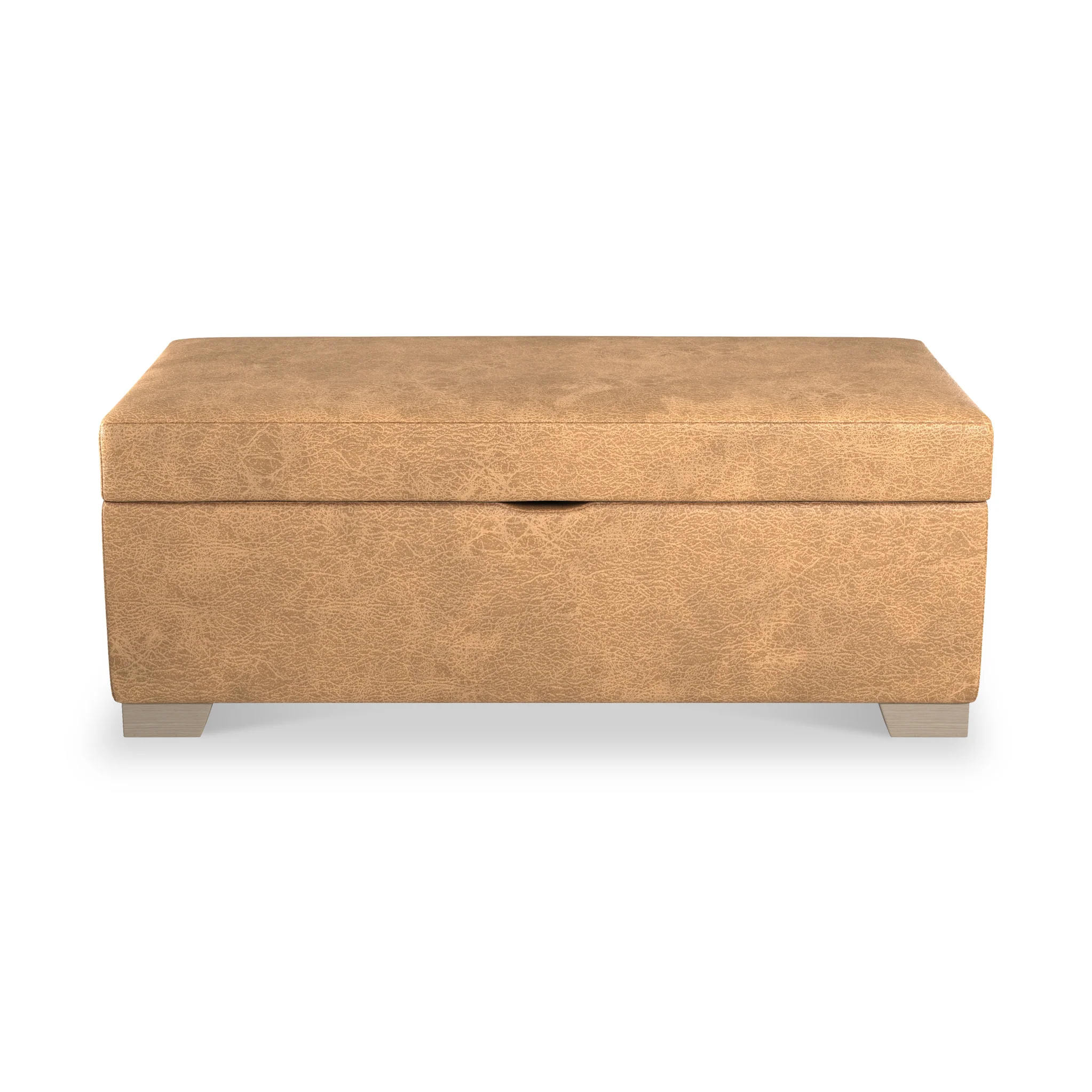 Oakley Faux Leather Storage Footstool - Image 24
