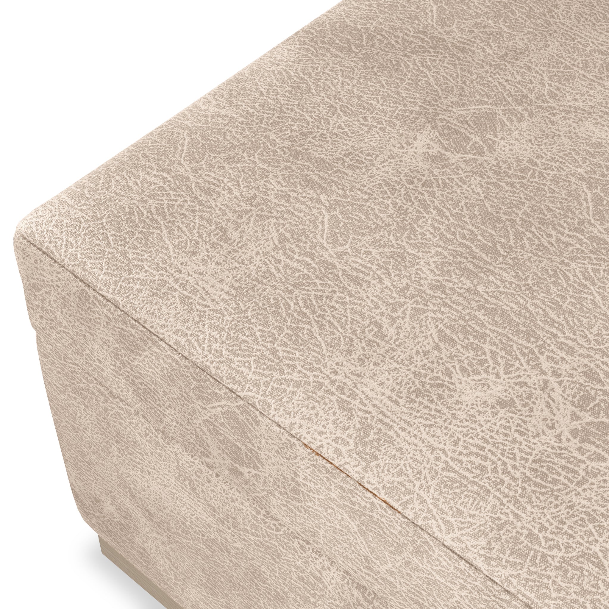 Oakley Faux Leather Storage Footstool - Image 6