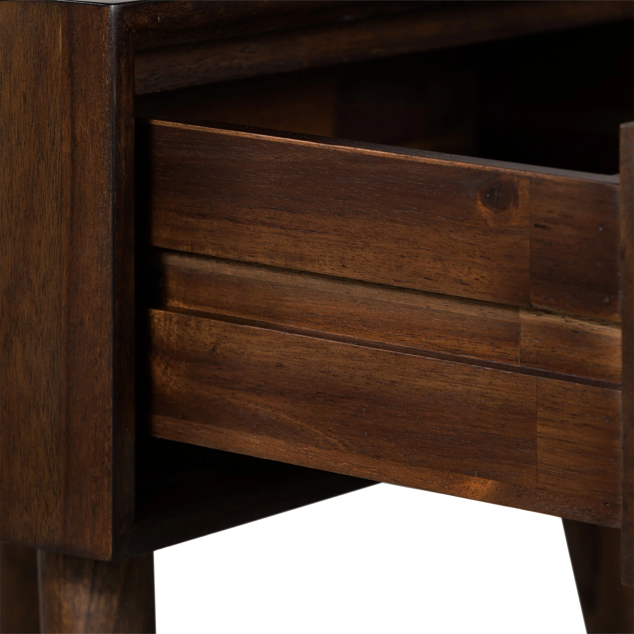 Oskar 1 Drawer Grooved Side Table - Image 9