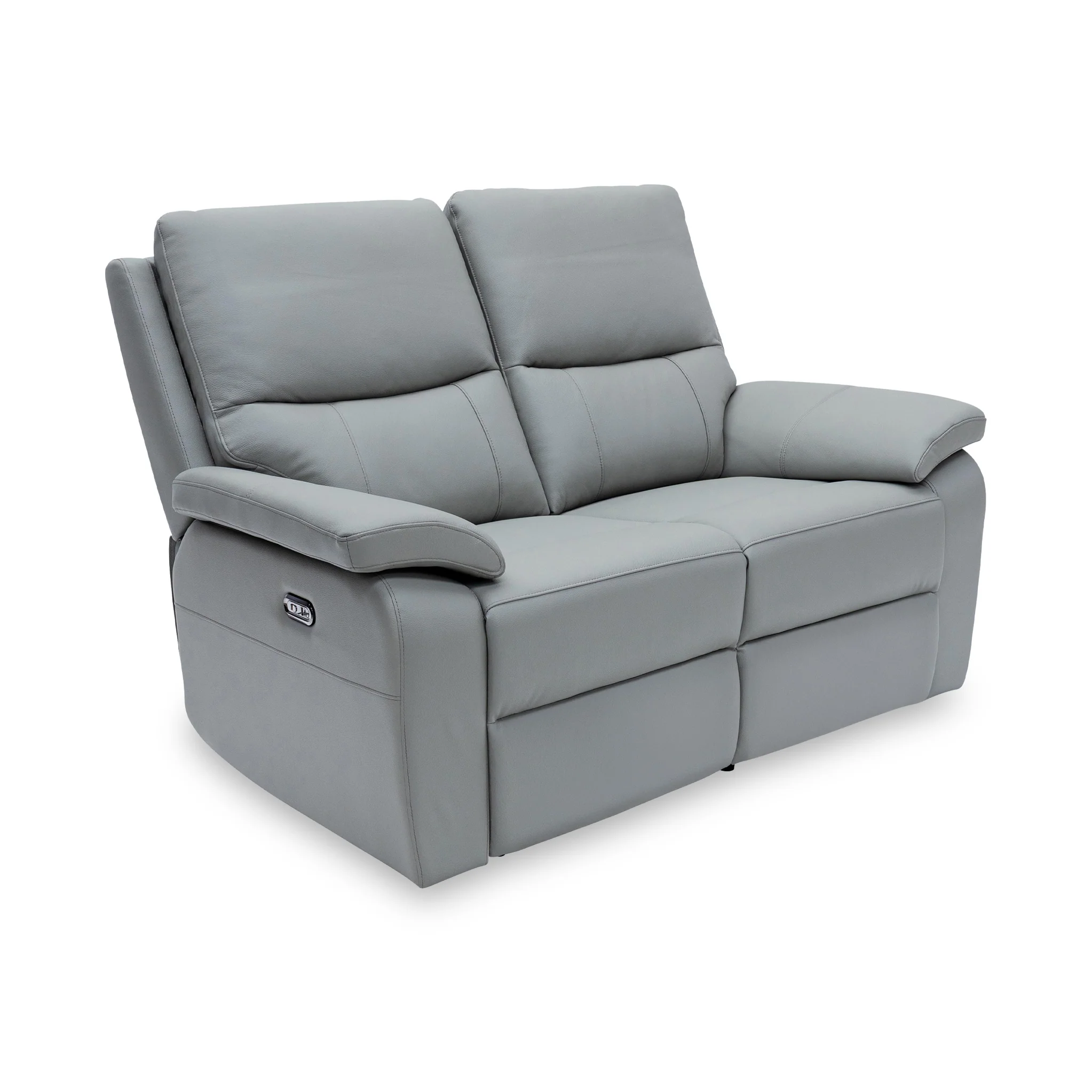 Oxley Leather 2 Seater Power Recliner - Image 4