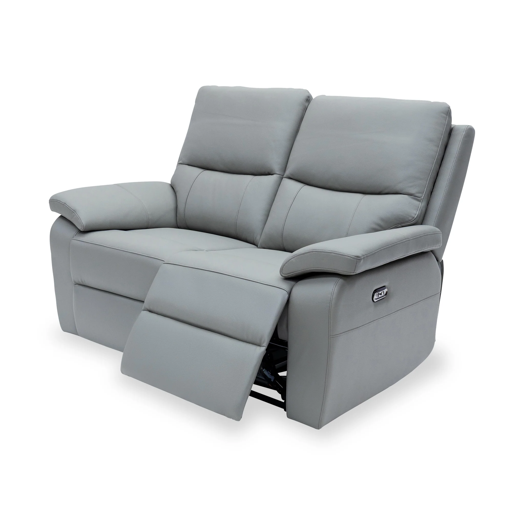Oxley Leather 2 Seater Power Recliner - Image 6