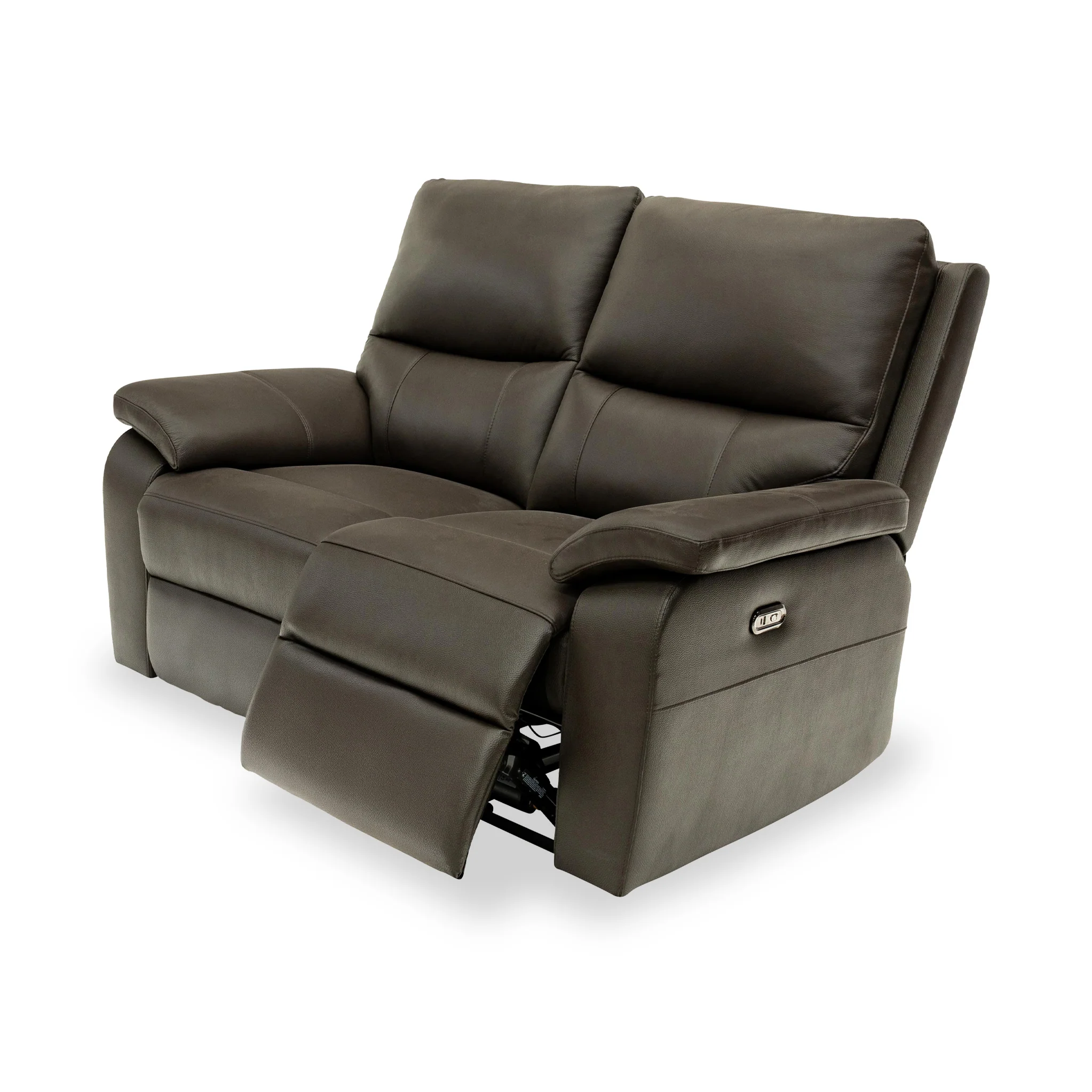 Oxley Leather 2 Seater Power Recliner - Image 9