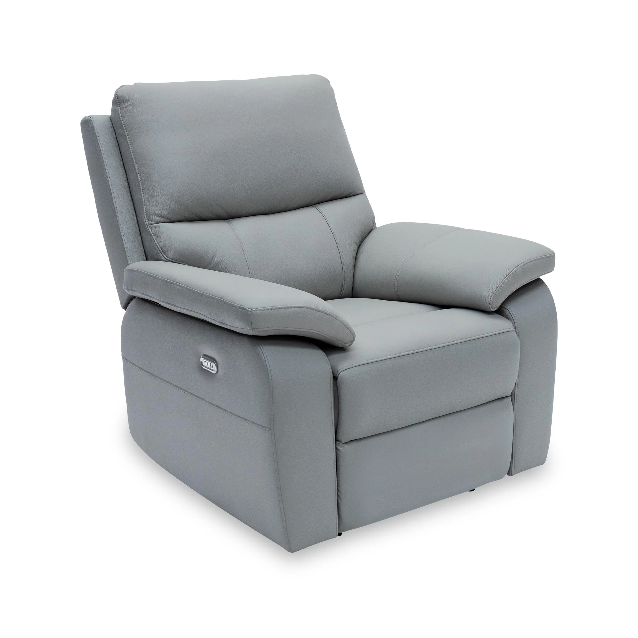 Oxley Leather Power Recliner Armchair - Image 7