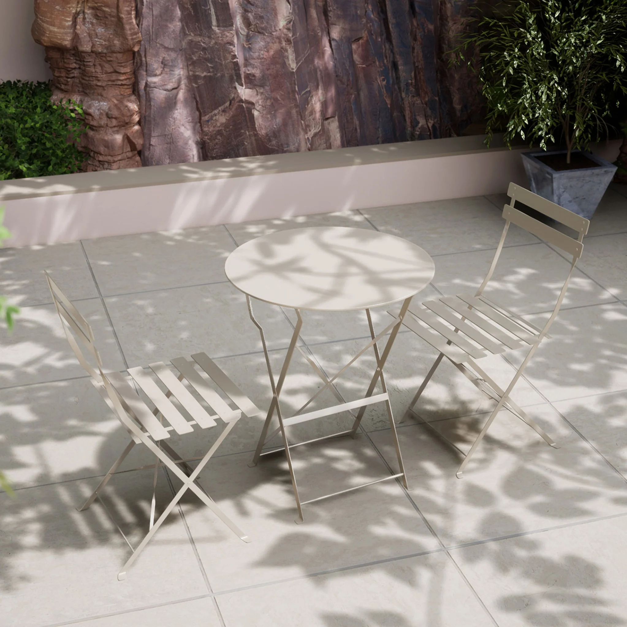 Padstow 2 Seater Bistro Set - Image 5
