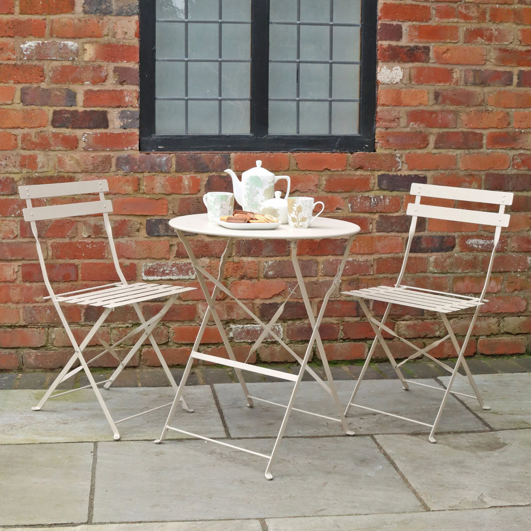 Padstow 2 Seater Bistro Set - Image 7