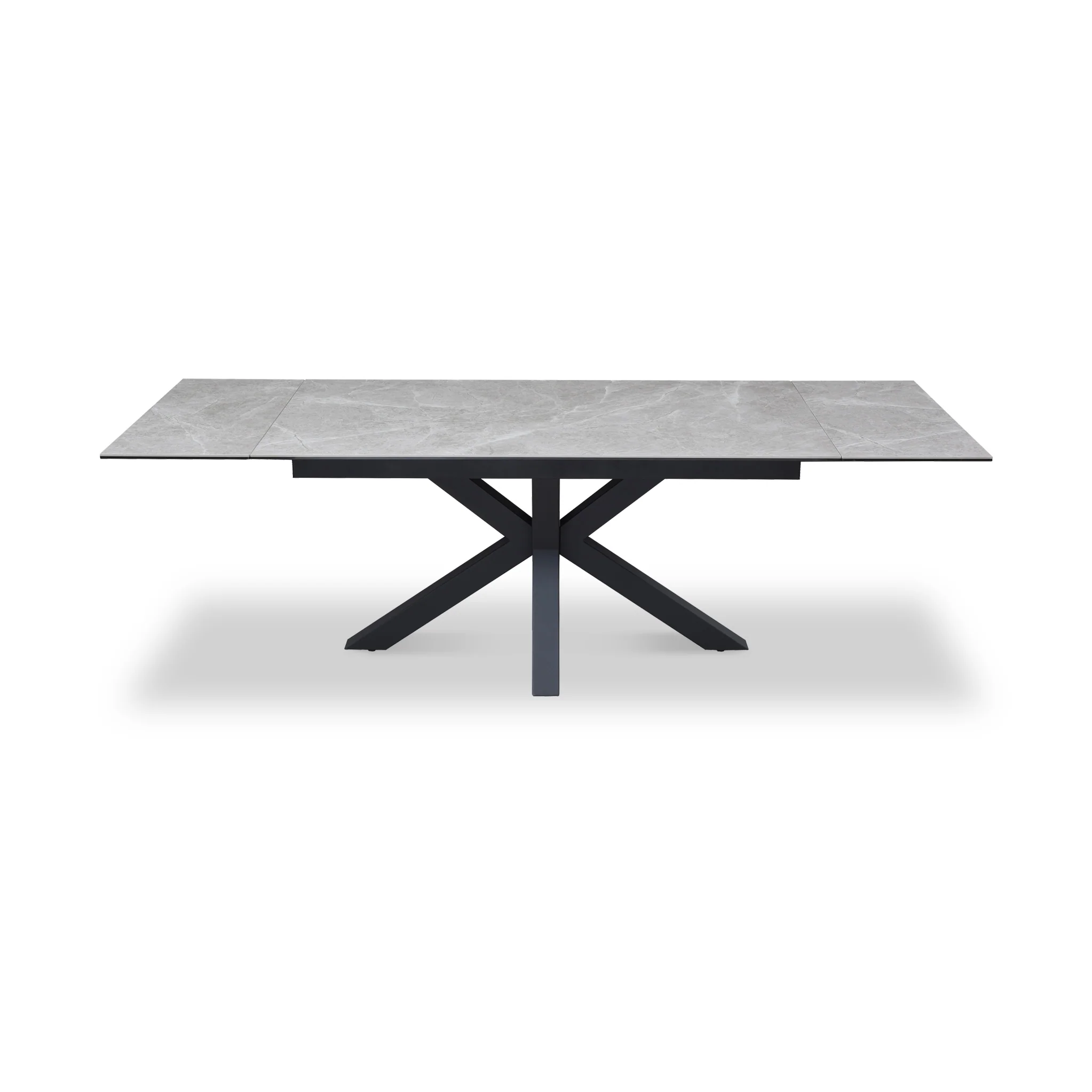 Palma Grey 140-180cm Extending Ceramic Dining Table - Image 2
